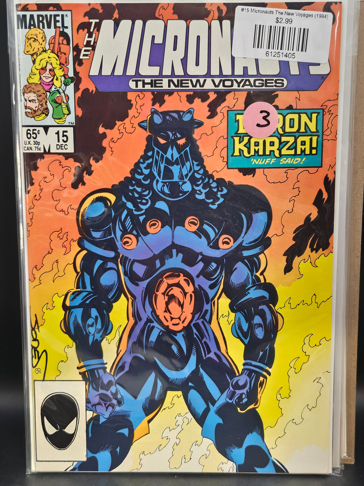 #15 Micronauts The New Voyages (1984)