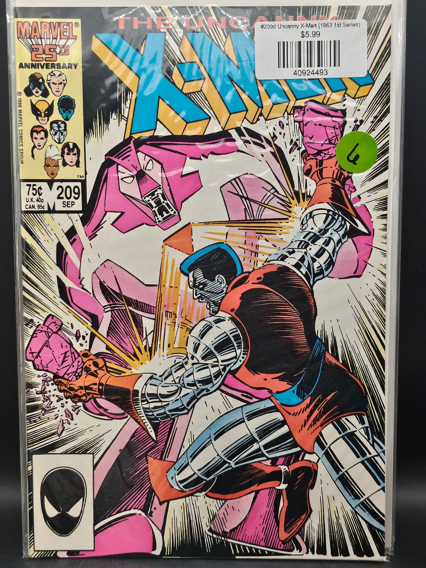#209d Uncanny X-Men (1963 1st Series)
