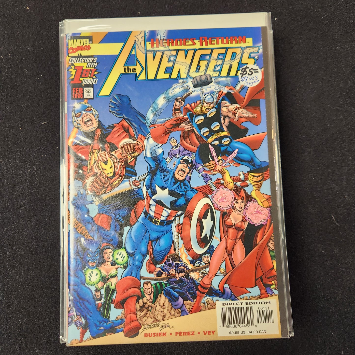 Avengers – Marvel Comics – (1998–2004) – Volume 3 – #1