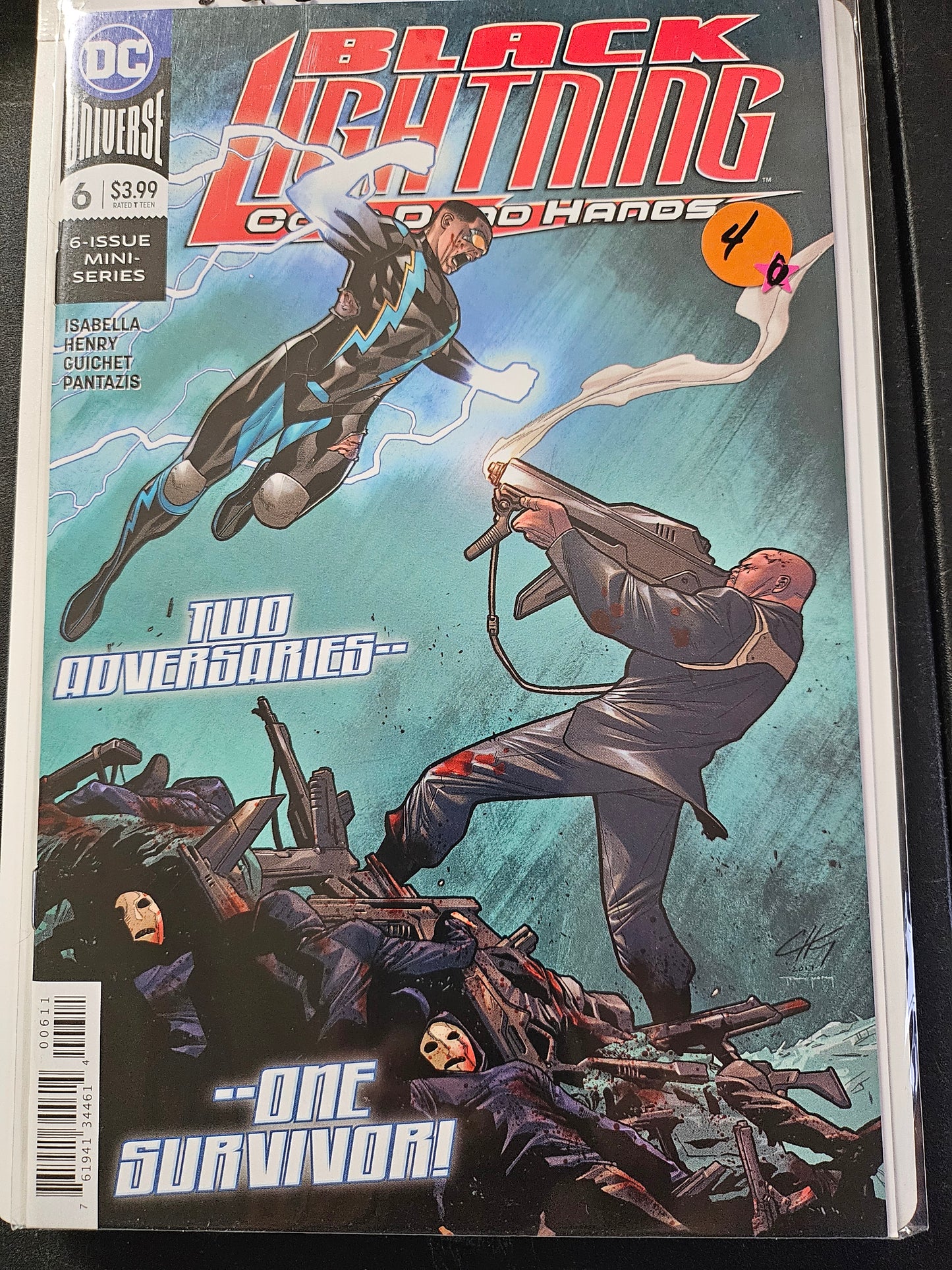 Black Lightning: Cold Dead Hands – DC Comics – (2017–2018) – Volume 1 – Limited Series - #6 of 6