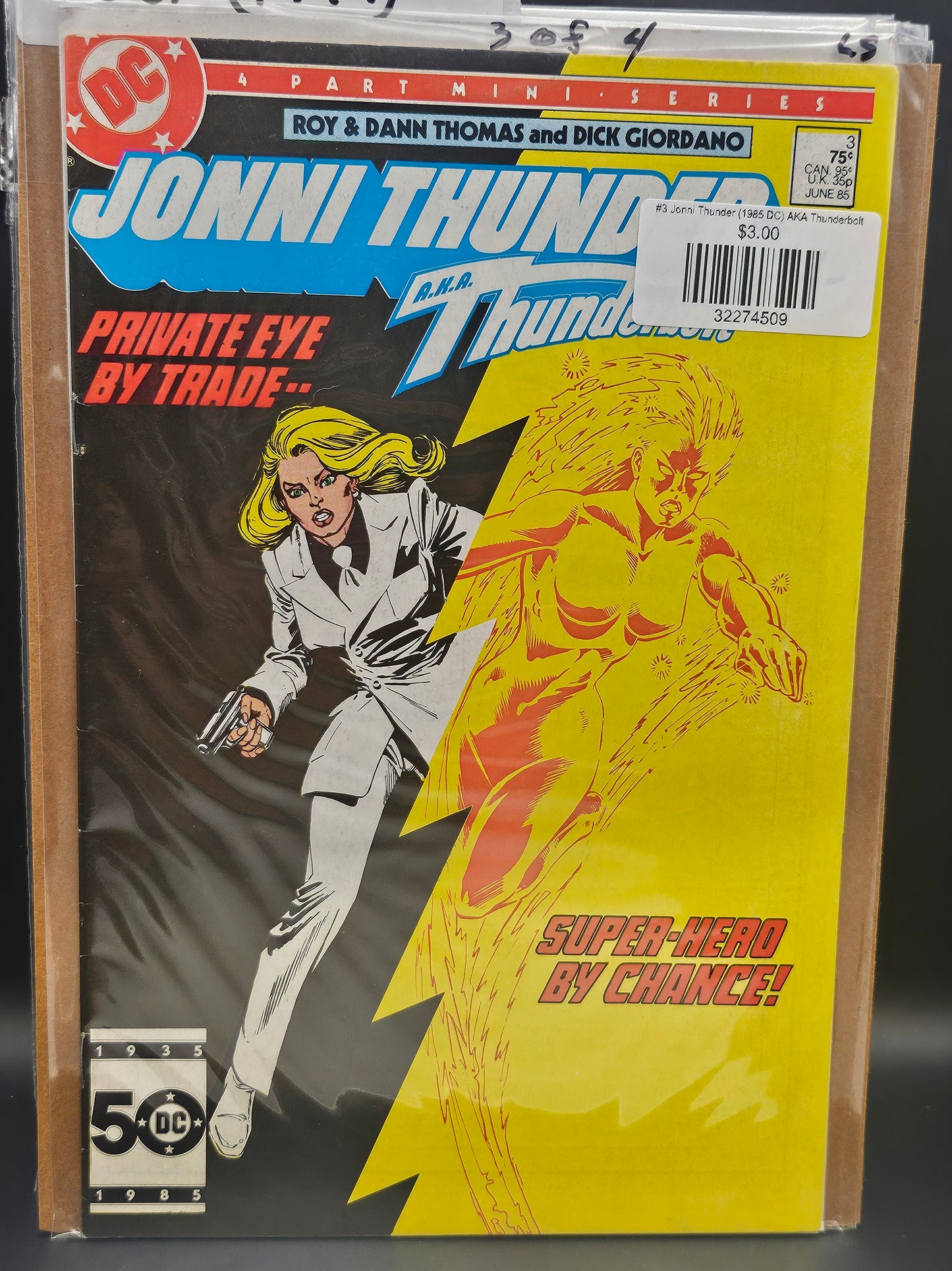 #3 Jonni Thunder (1985 DC) AKA Thunderbolt