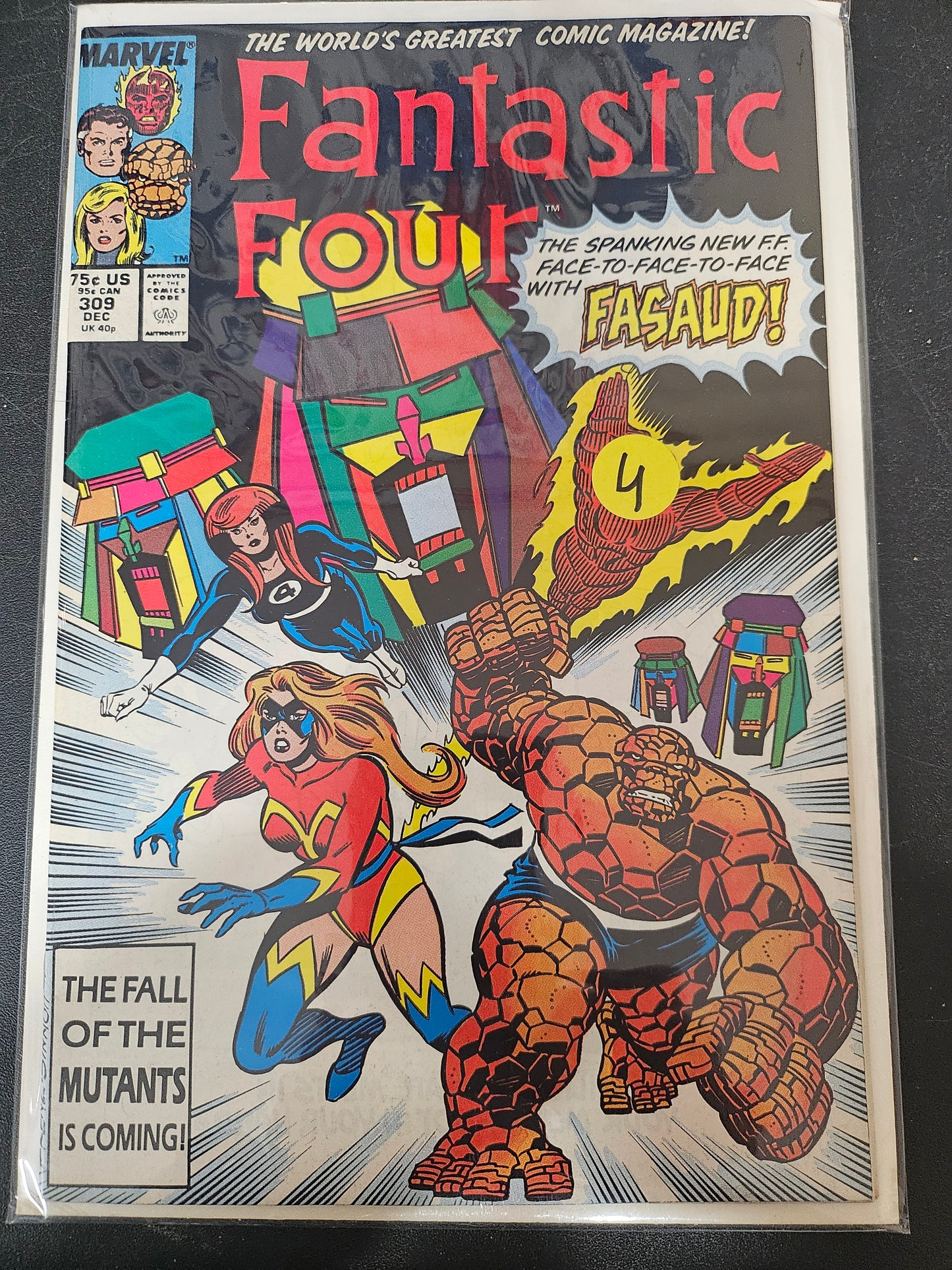 101.125 Fantastic Four – #309 – v1 (1961–1995)