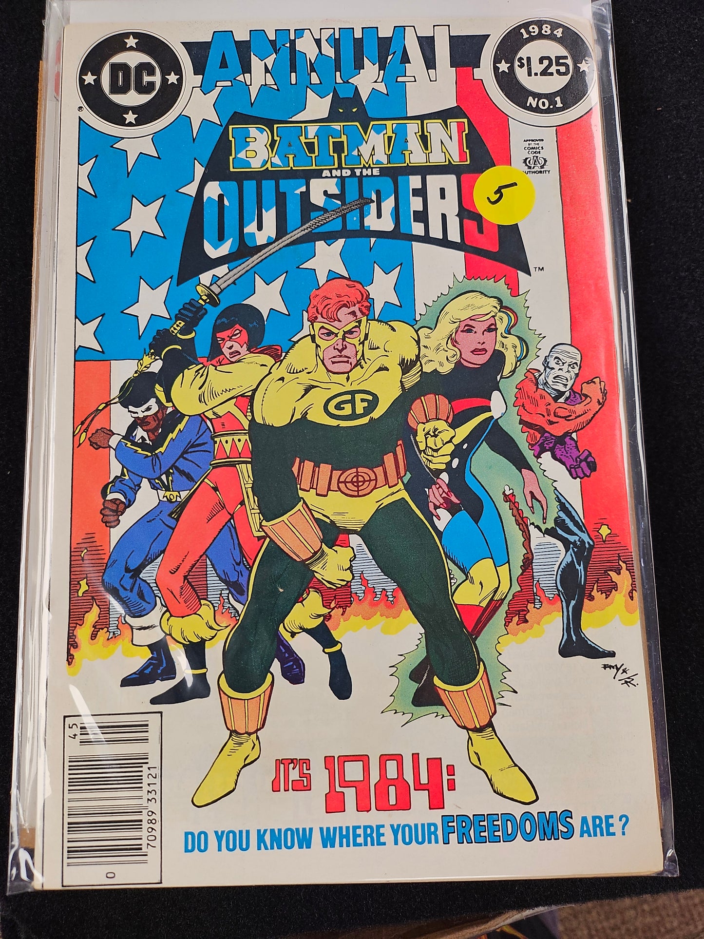 Batman and the Outsiders Annual – DC Comics – (1984–1985) – Volume 1 – Annuals #1