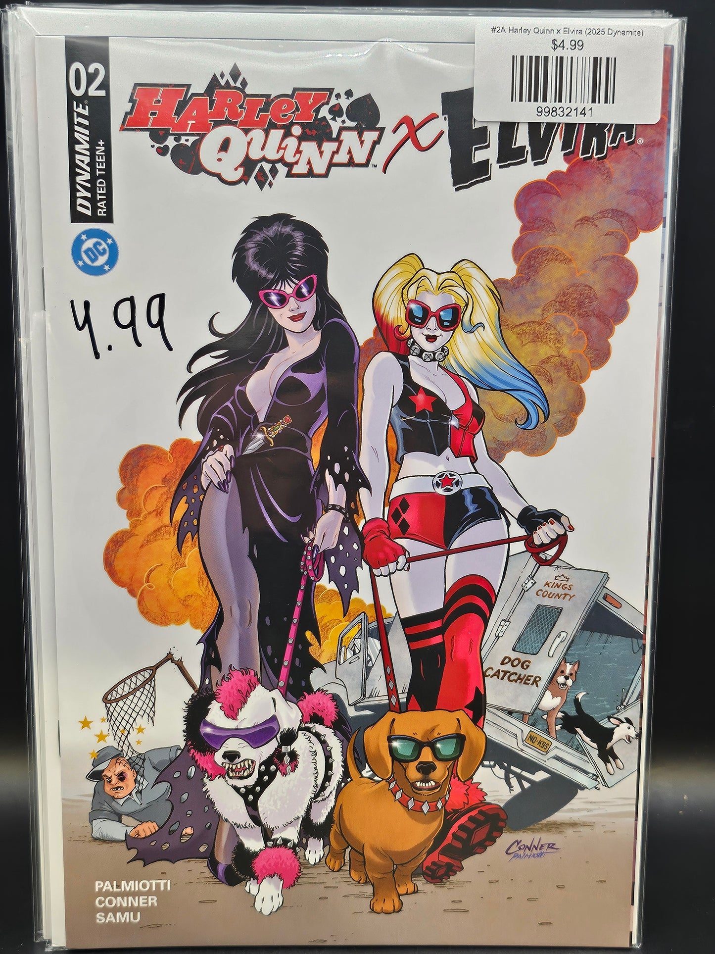 #2A Harley Quinn x Elvira (2025 Dynamite)