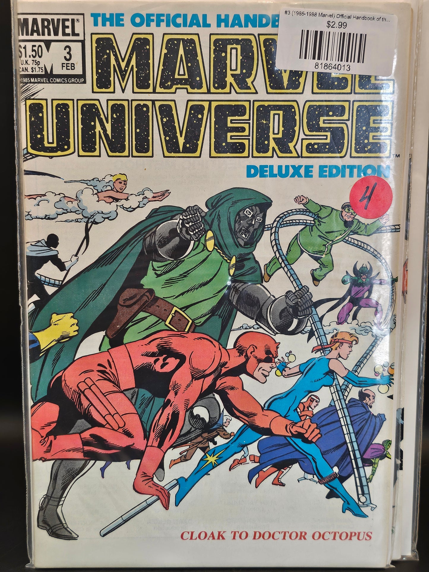 #3 (1985-1988 Marvel) Official Handbook of the Marvel Universe Deluxe Edition