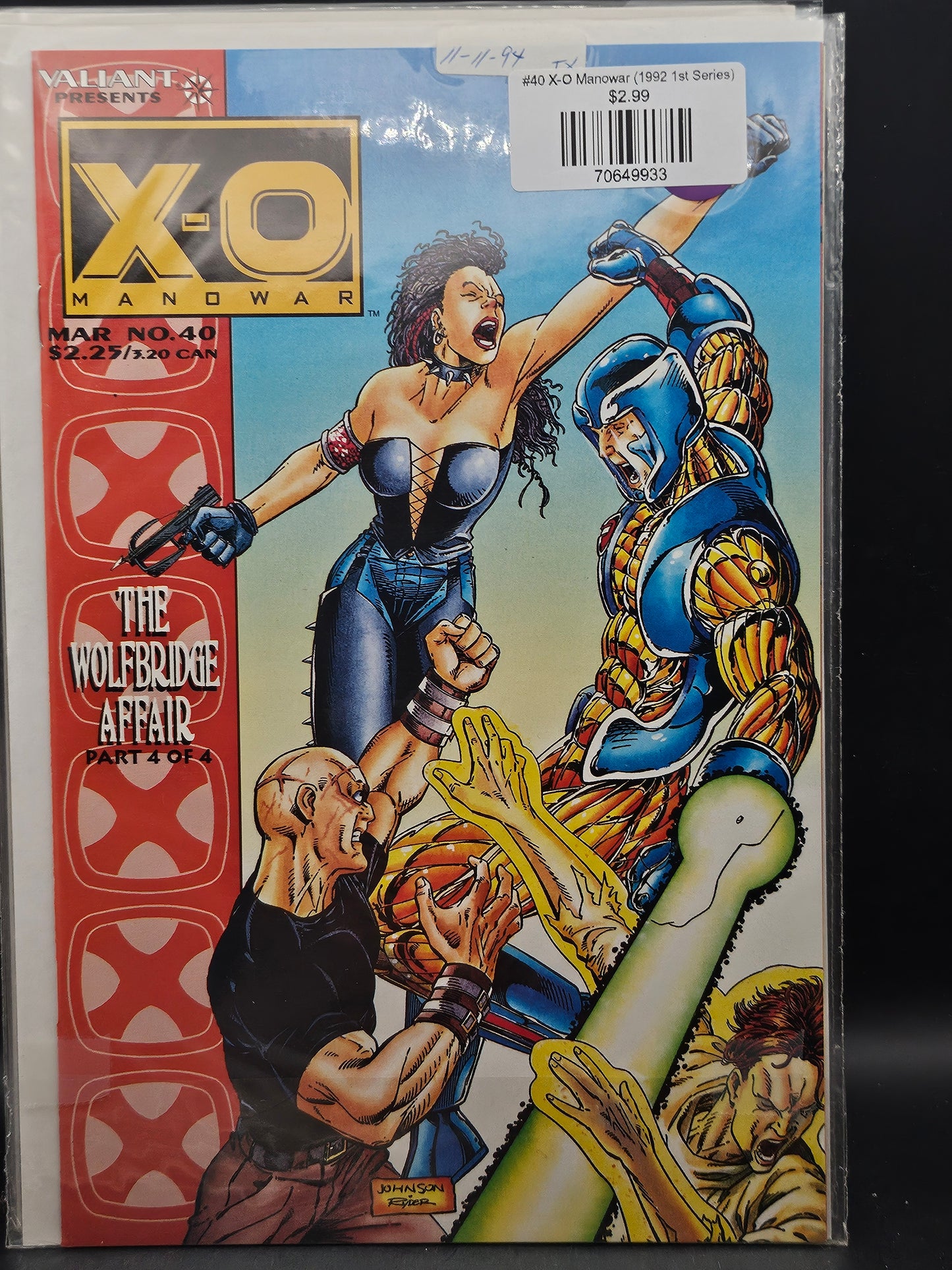 #40 X-O Manowar (1992 1st Series)