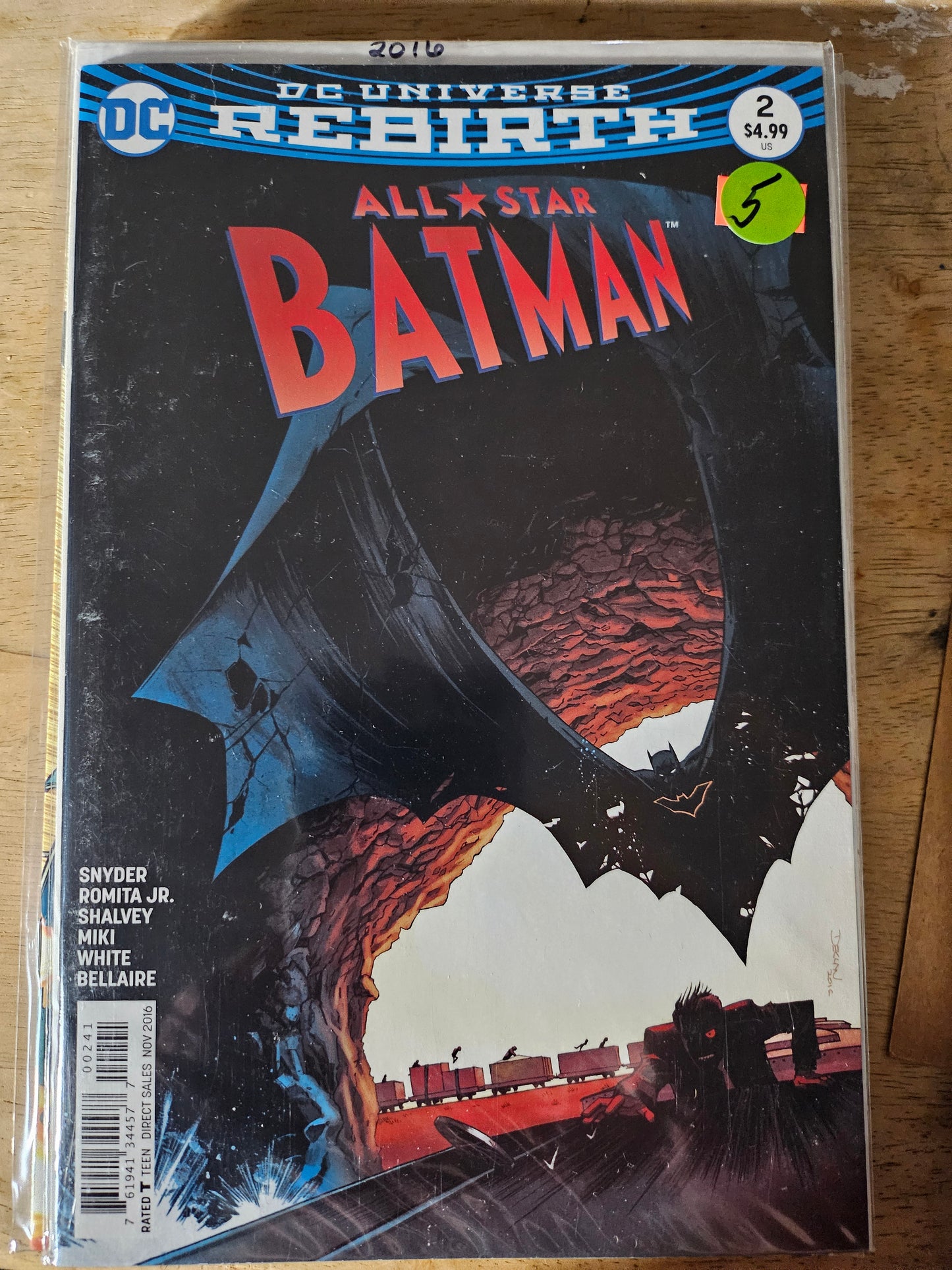 121.100 – #2 – All Star Batman 2016