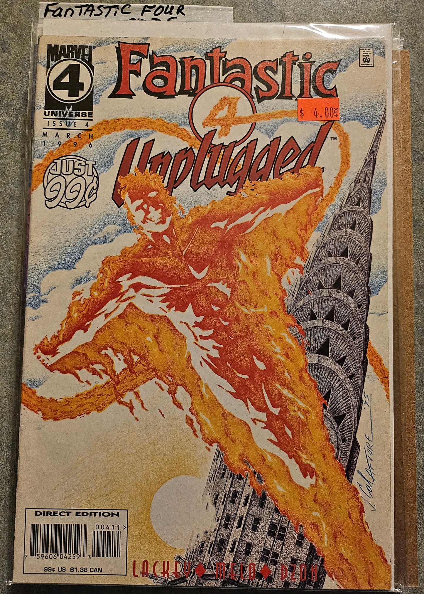 105.100 Fantastic Four – #4 – Unplugged (1995–1996)