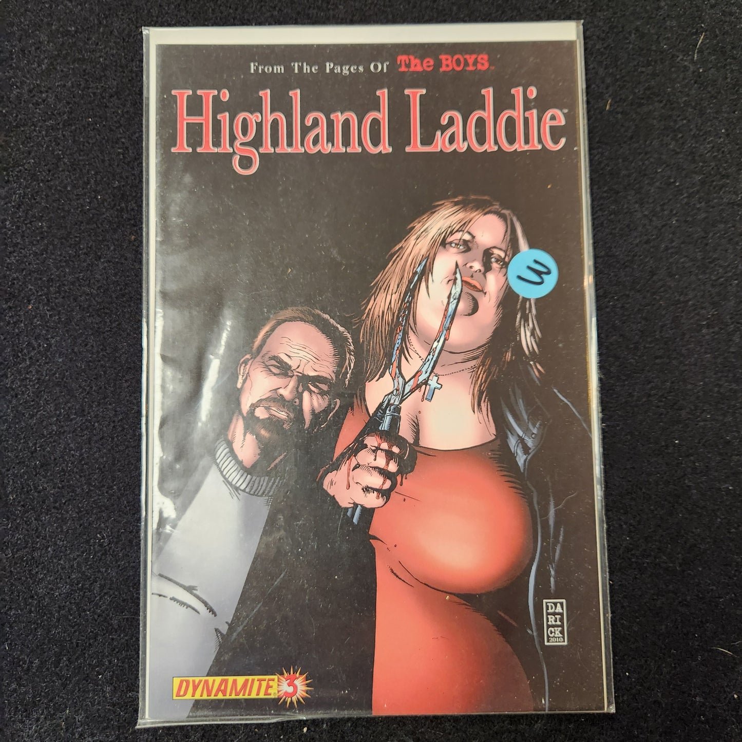 The Boys: Highland Laddie – Dynamite Entertainment – (2010–2011) – Volume 1 – Limited Series - #3 of 6 - Cover A
