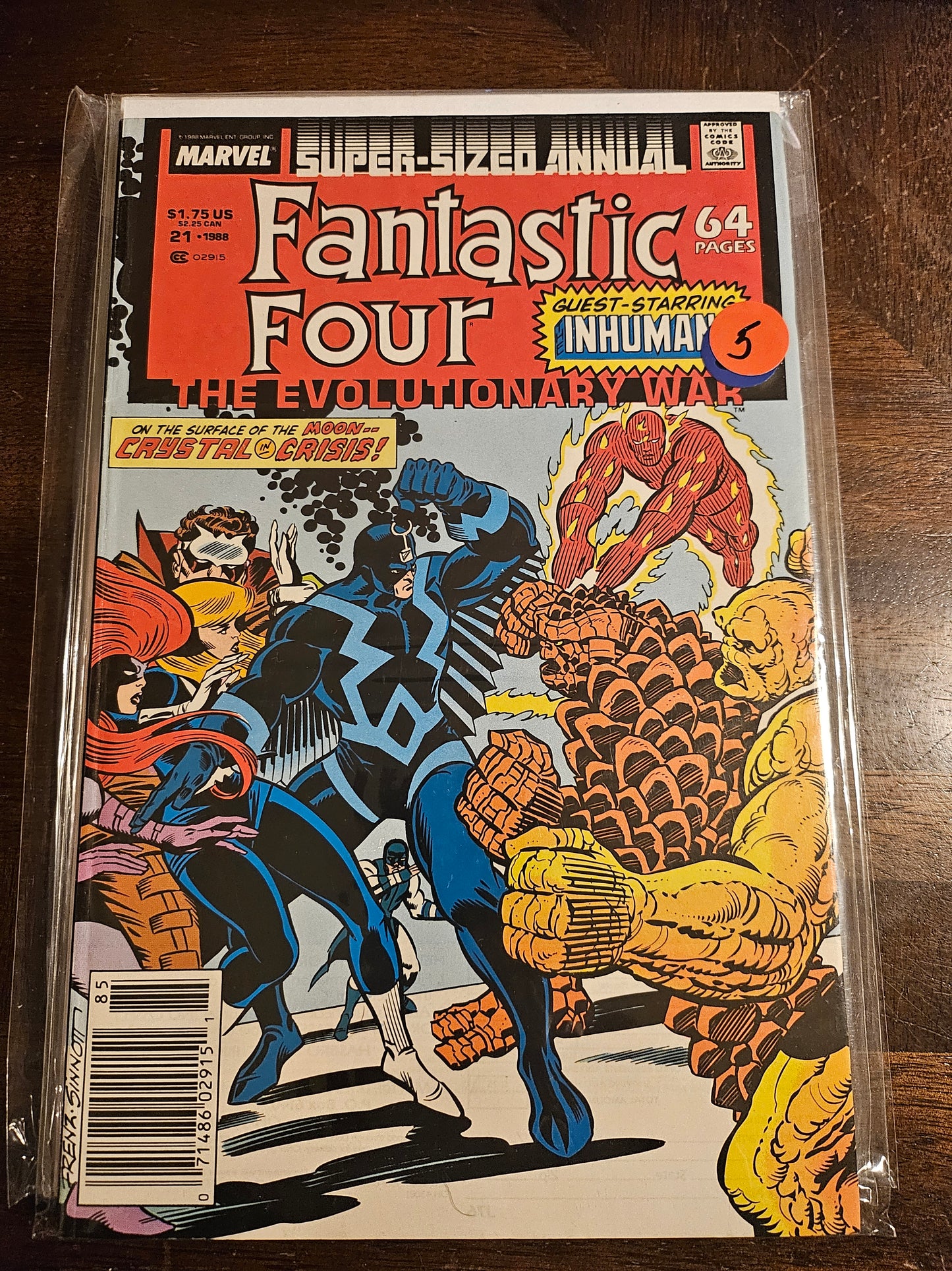 100.1 Fantastic Four – #21 – Annual (1961–1995)