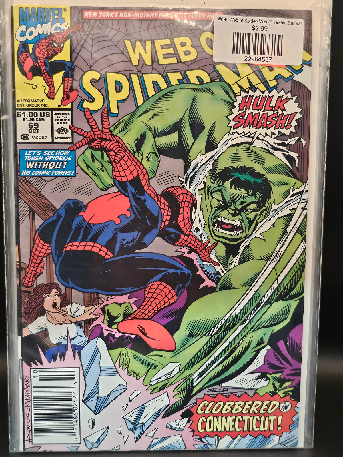 #69n Web of Spider-Man (1985 1st Series)