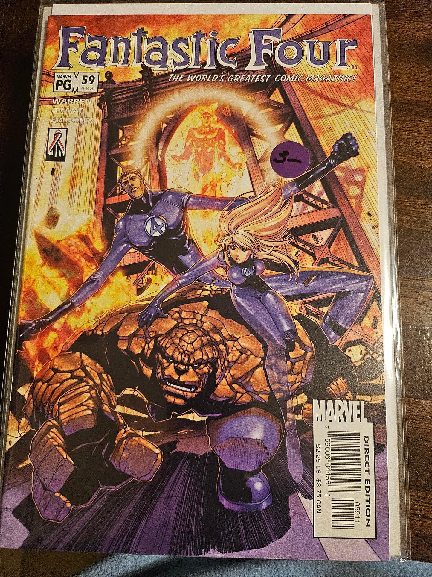 105.109 – Fantastic Four - #59 (488) -1998-2003