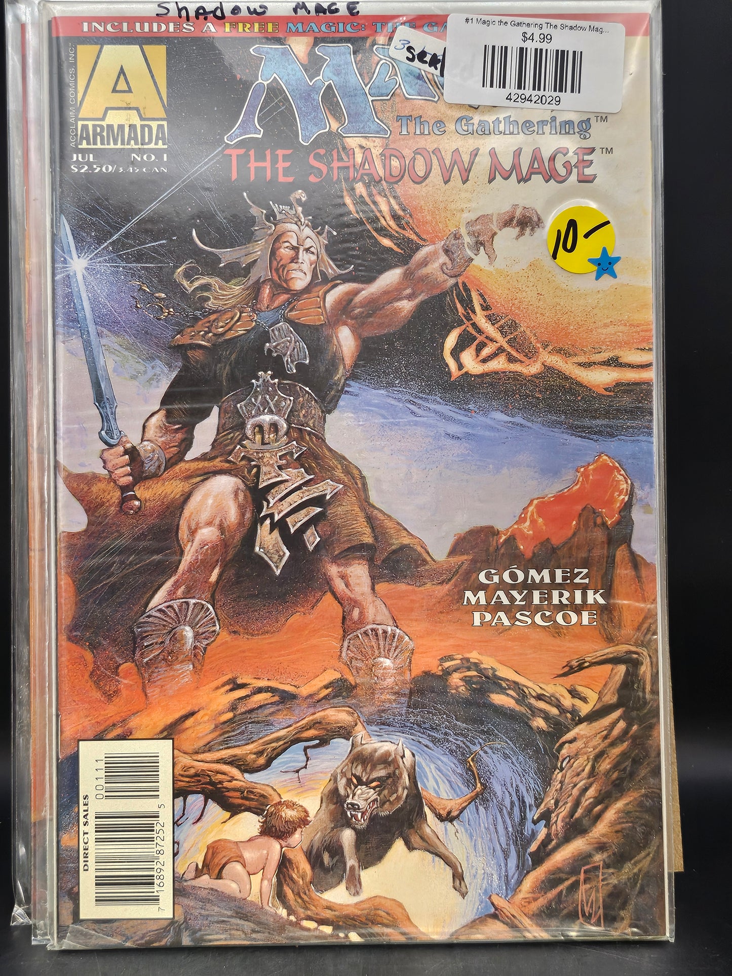 #1 Magic the Gathering The Shadow Mage (1995)