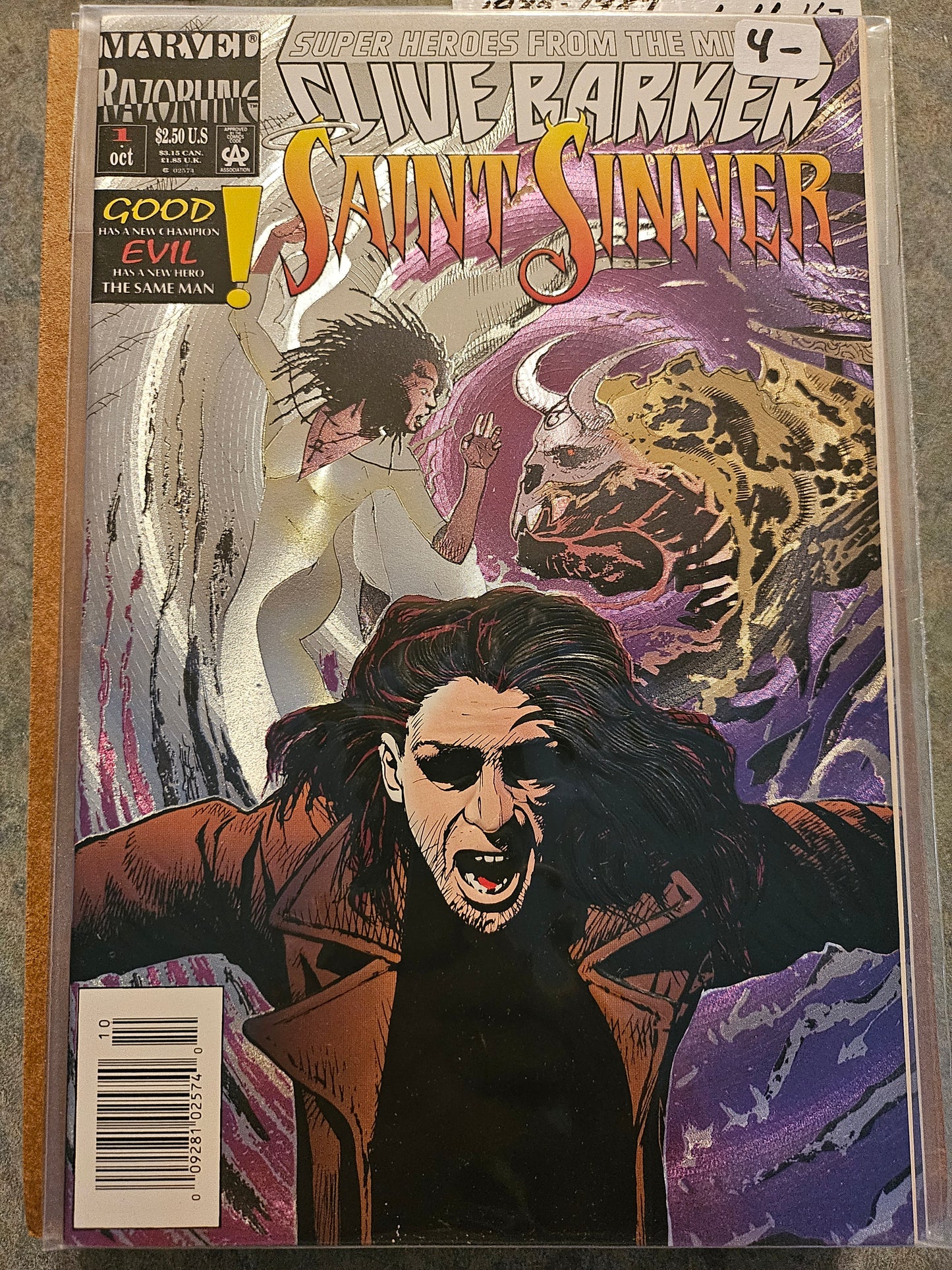 Clive Barker's Saint Sinner – Marvel Razorline – 1993–1994 – Volume 1 – #1