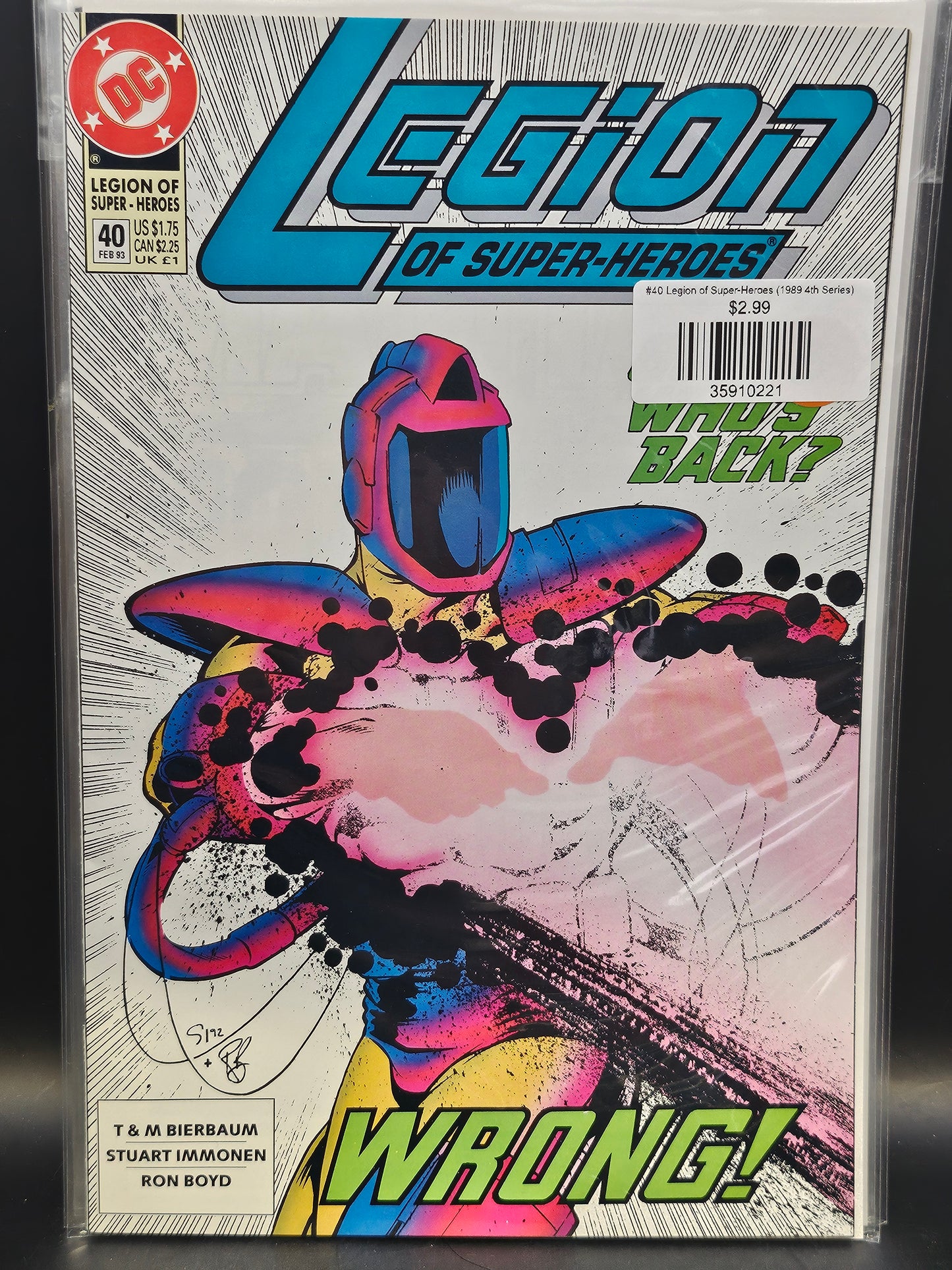 #40 Legion of Super-Heroes (1989 4th Series)