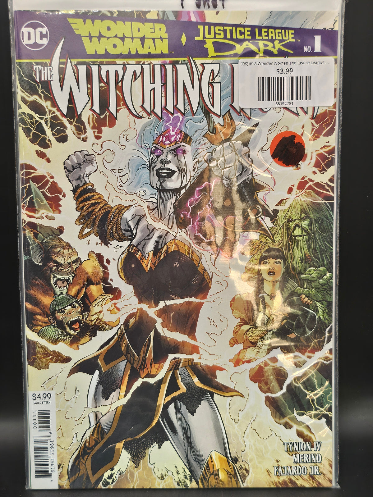 (OS) #1A Wonder Woman and Justice League Dark The Witching Hour (2018)