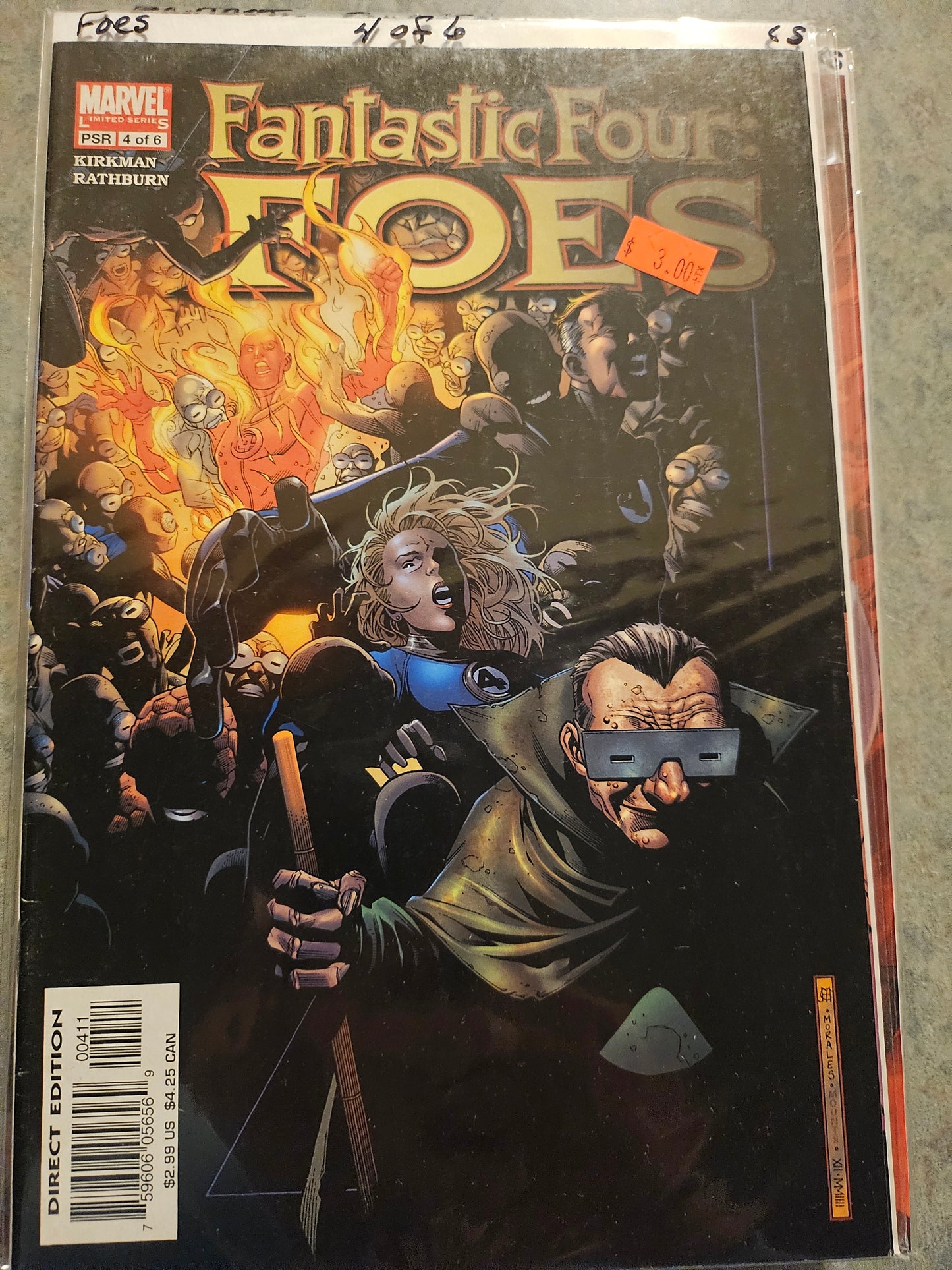 100.105 Fantastic Four – #4 of 6 – LS – Foes
