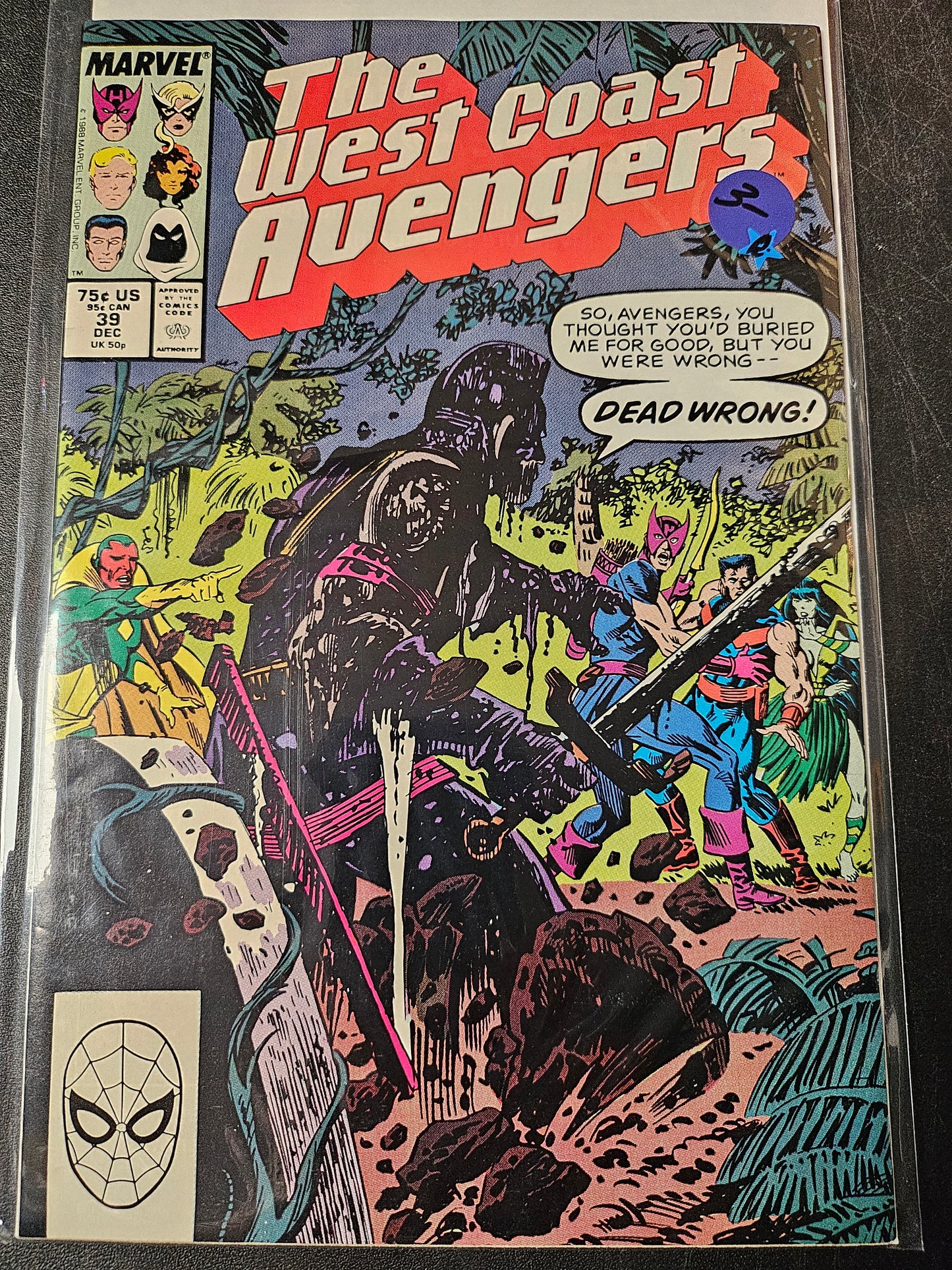 West Coast Avengers – Marvel Comics – (1985–1989) – Volume 2 – #39