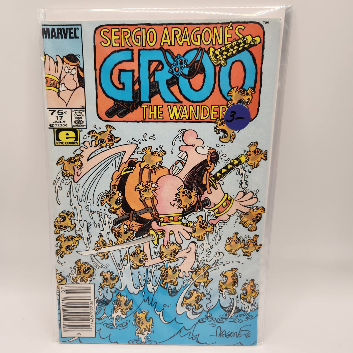 #17n Groo the Wanderer (1985 Marvel)