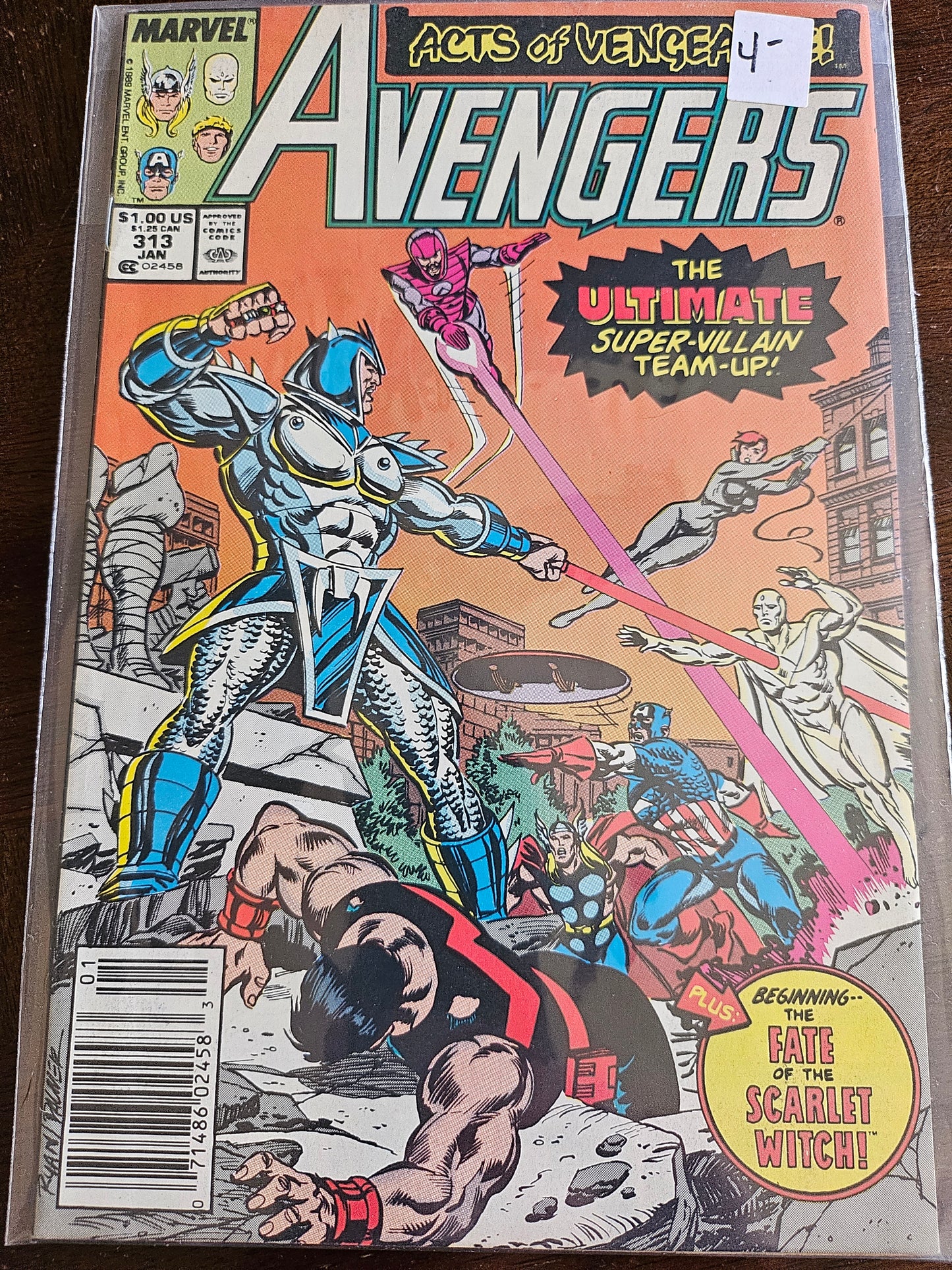 Avengers – Marvel Comics – (1963–1999) – Volume 1 – #313