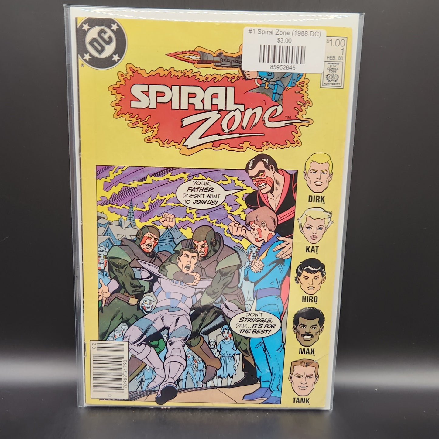 #1 Spiral Zone (1988 DC)