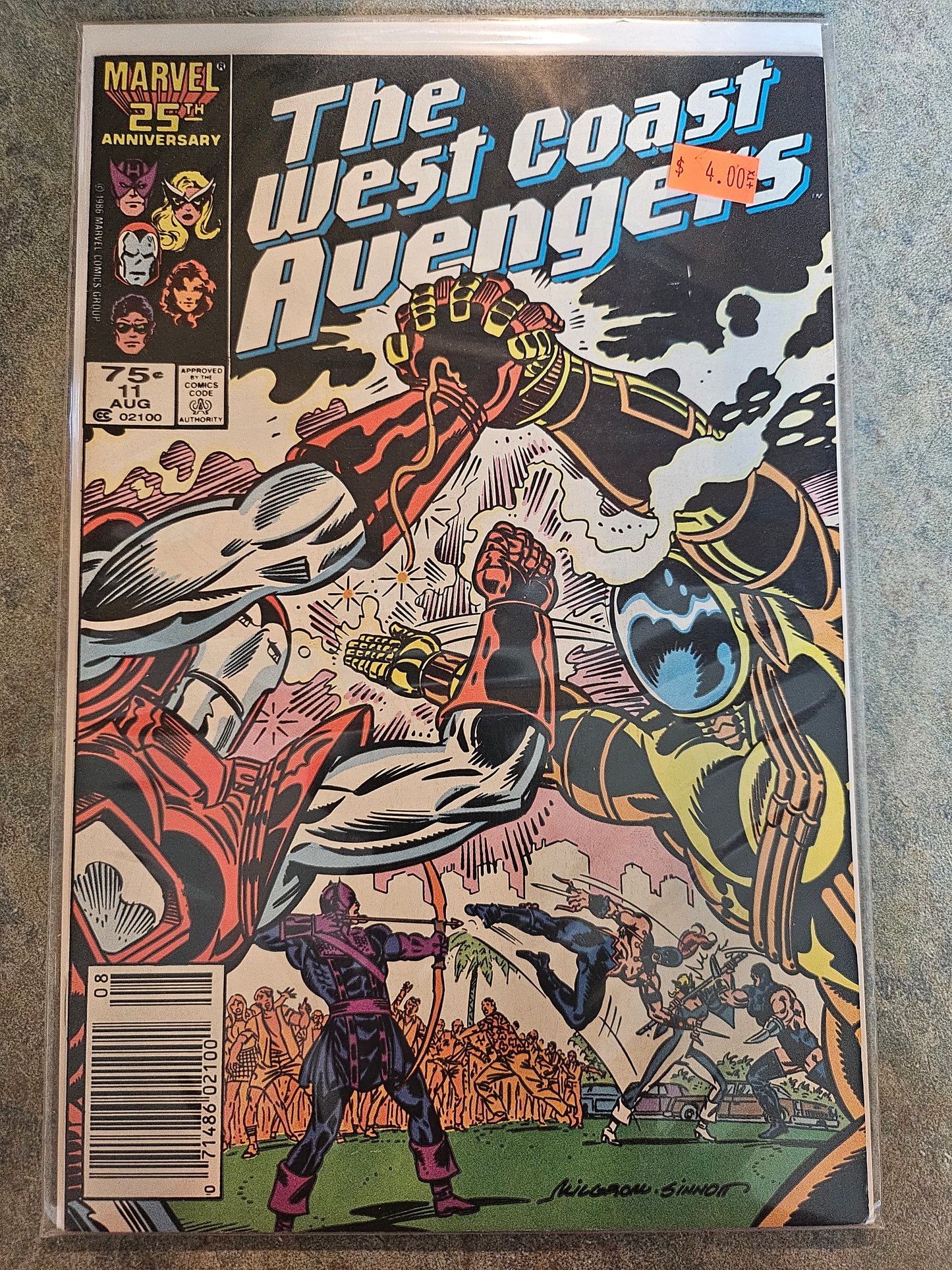 West Coast Avengers – Marvel Comics – (1985–1989) – Volume 2 – #11