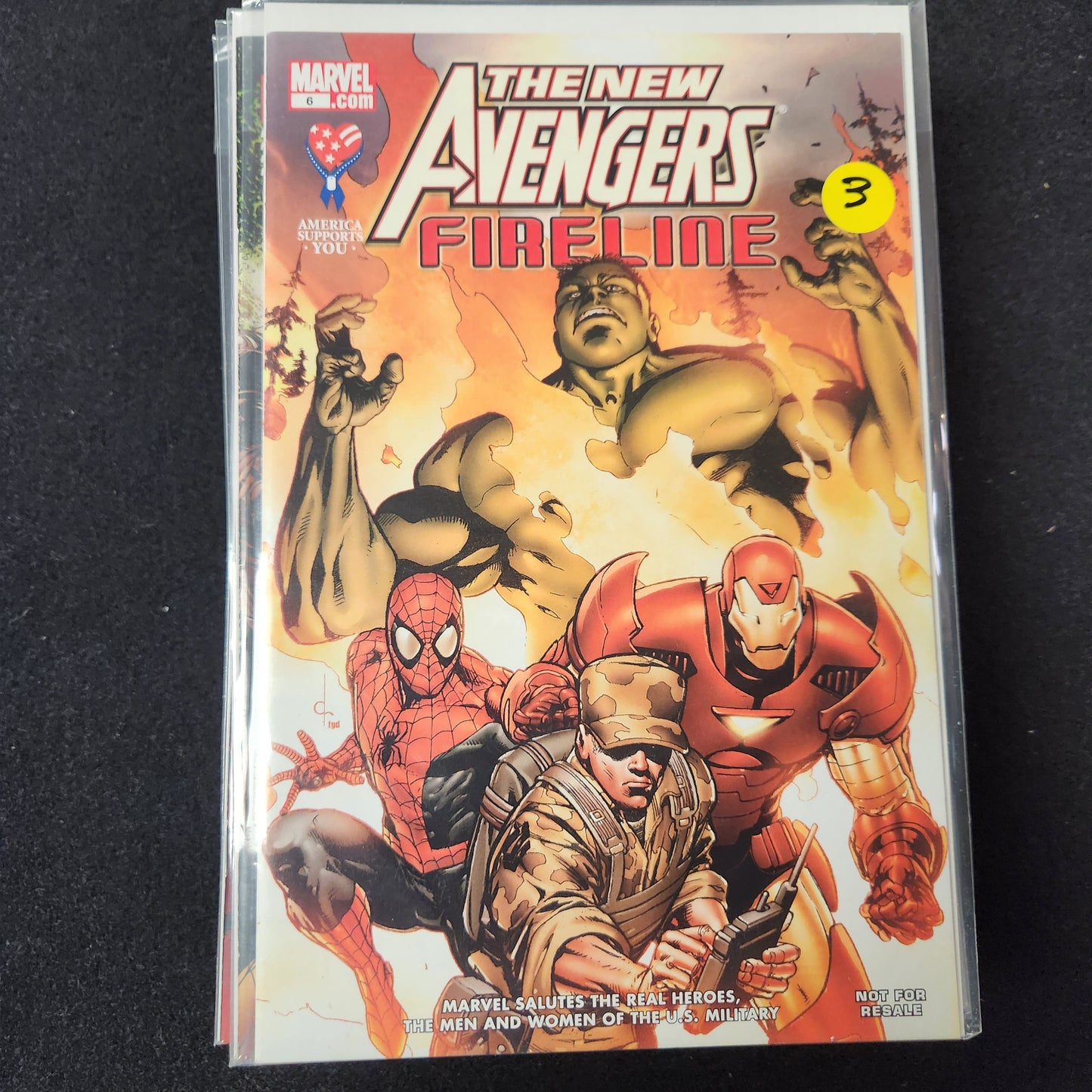 New Avengers #6 (2005-10) pink $3