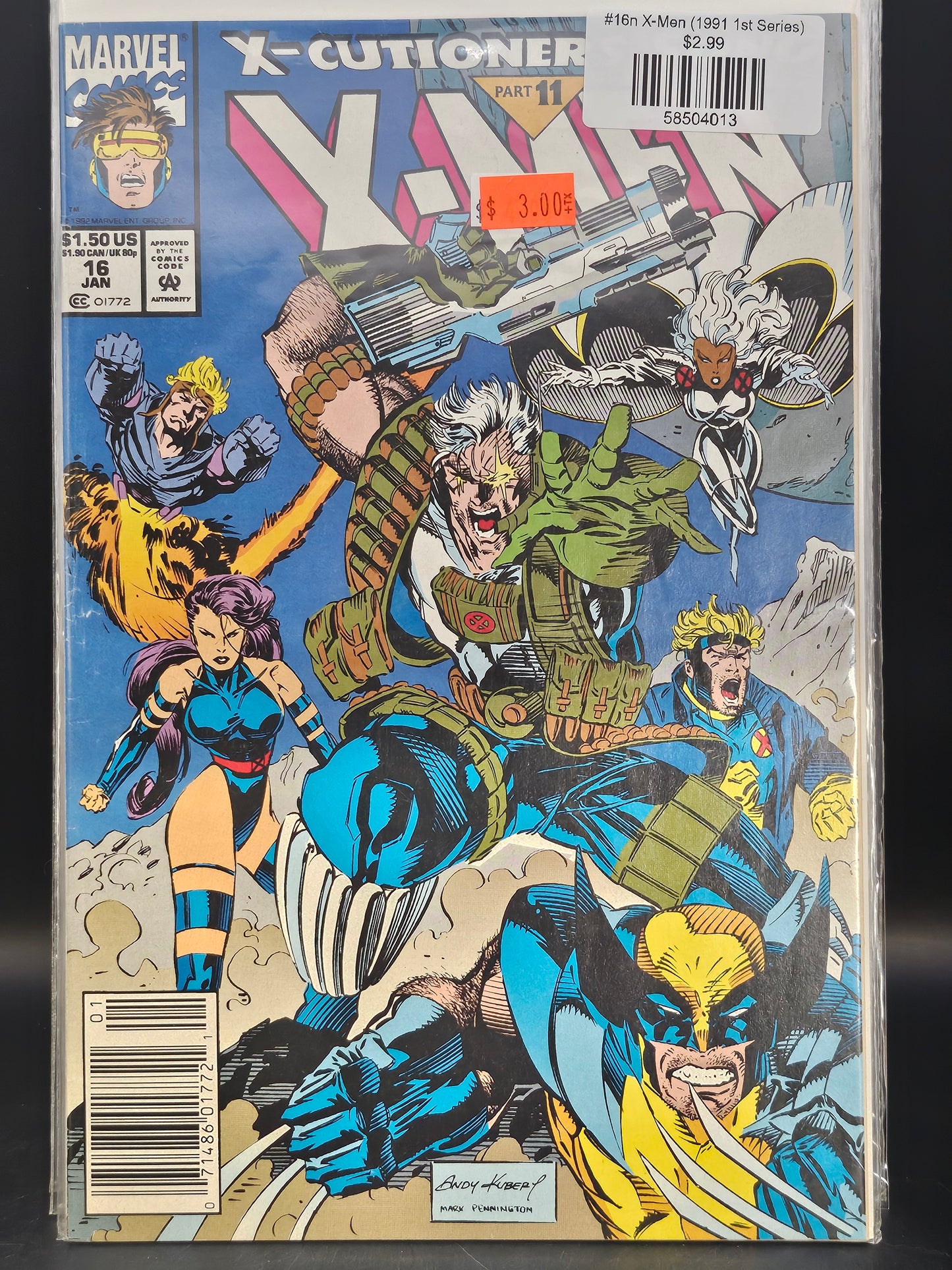 #16n X-Men (1991 1st Series)