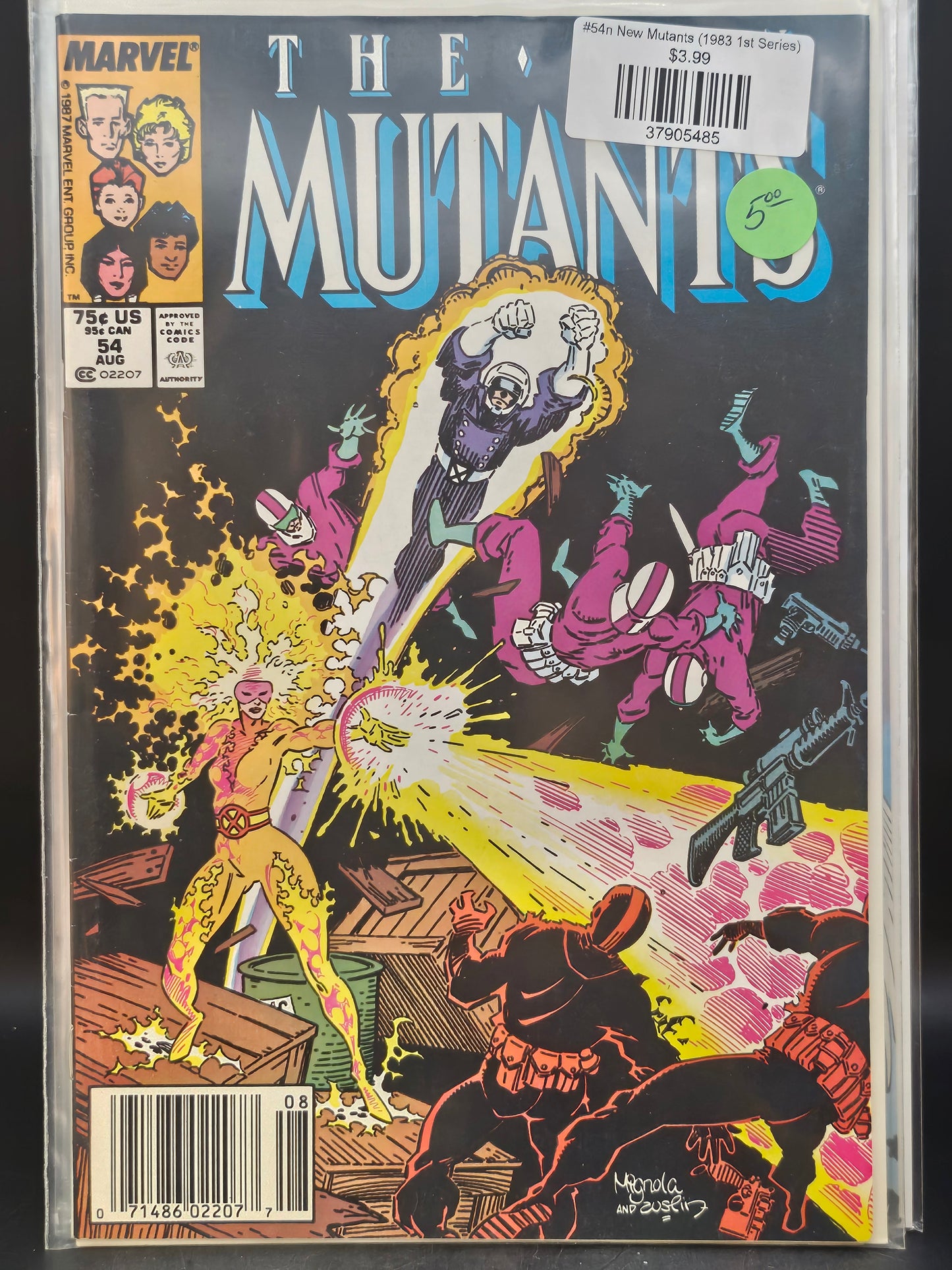 #54n New Mutants (1983 1st Series)