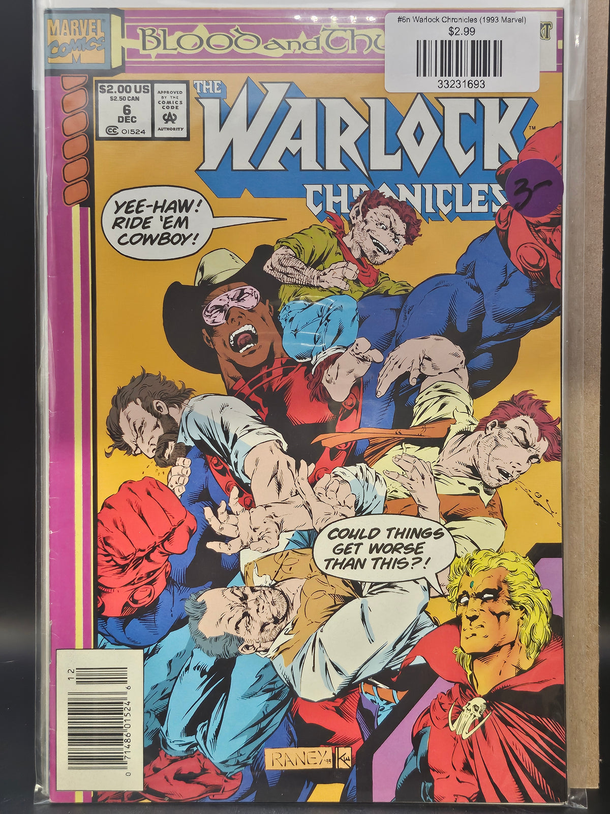 #6n Warlock Chronicles (1993 Marvel)