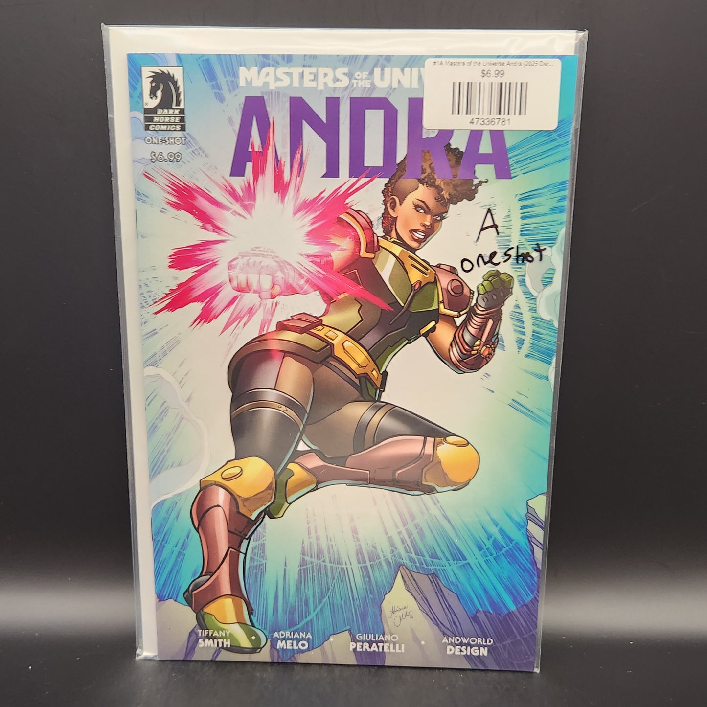 #1A Masters of the Universe Andra (2025 Dark Horse)