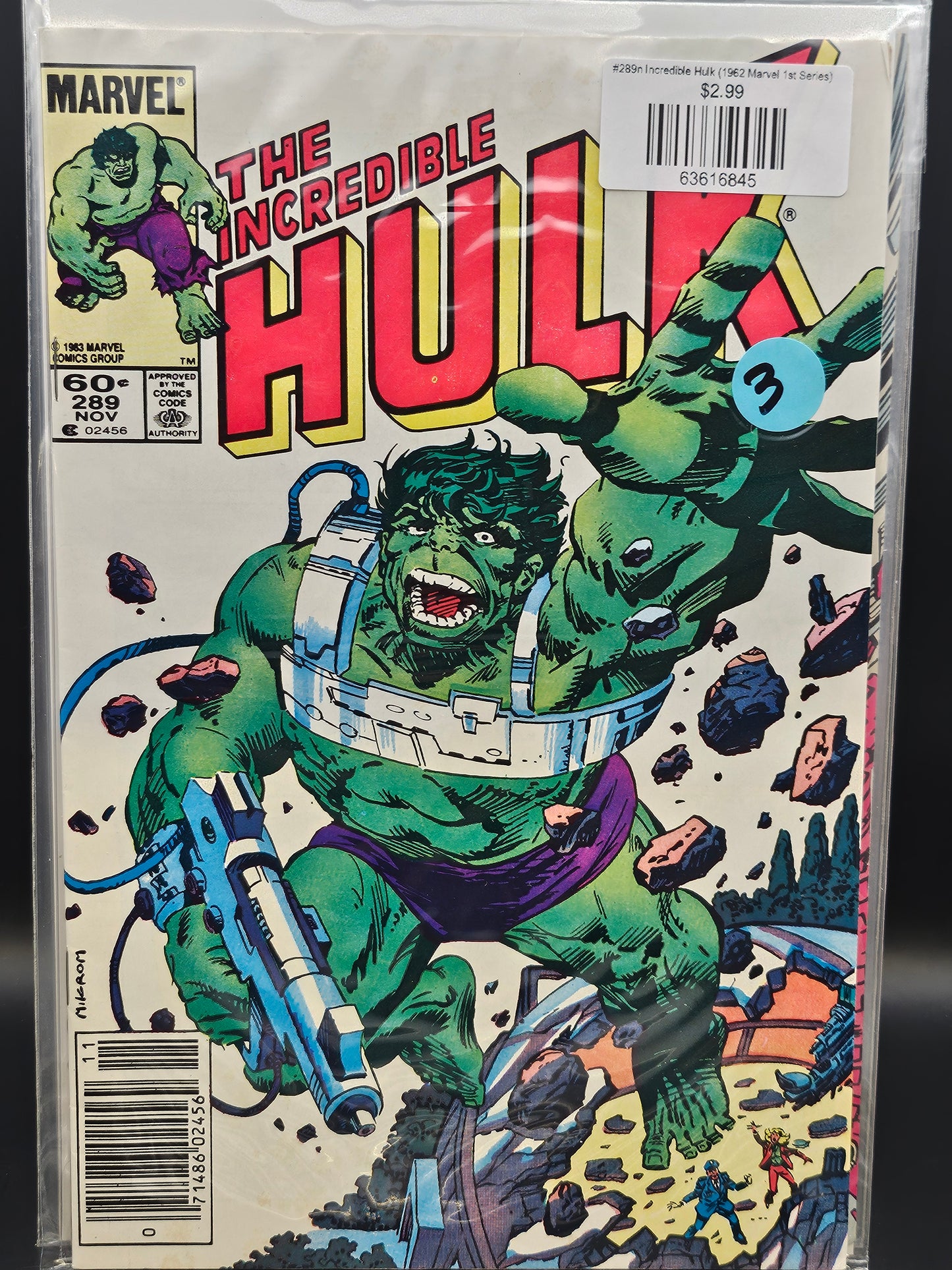 #289n Incredible Hulk (1962 Marvel 1st Series)