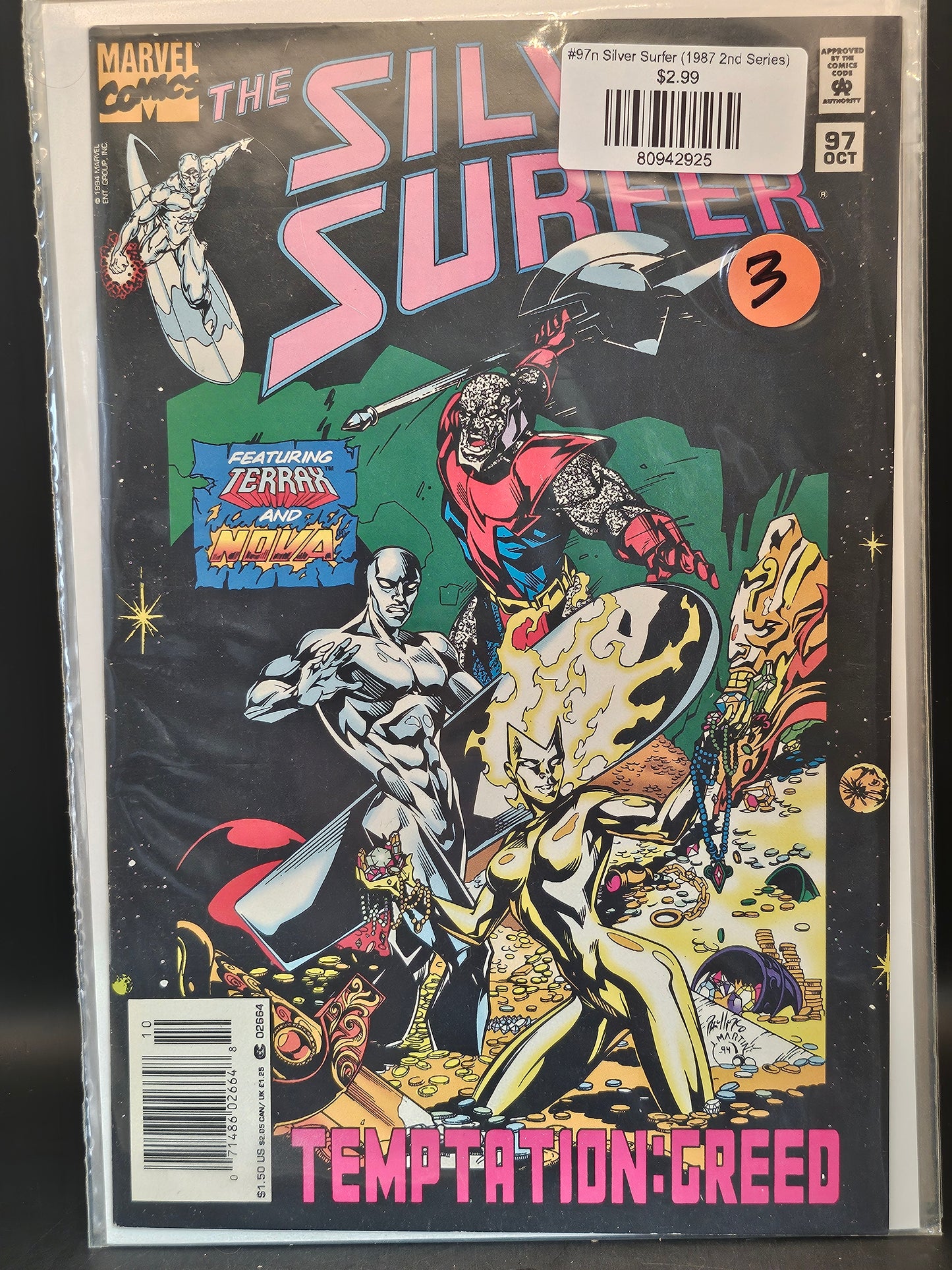 #97n Silver Surfer (1987 2nd Series)