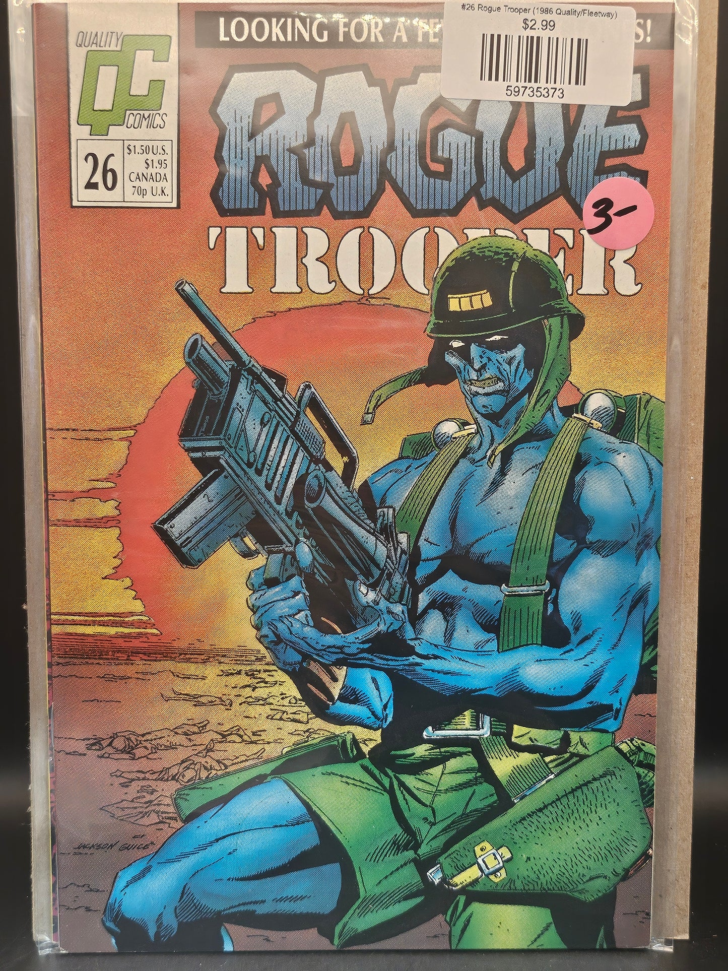 #26 Rogue Trooper (1986 Quality/Fleetway)