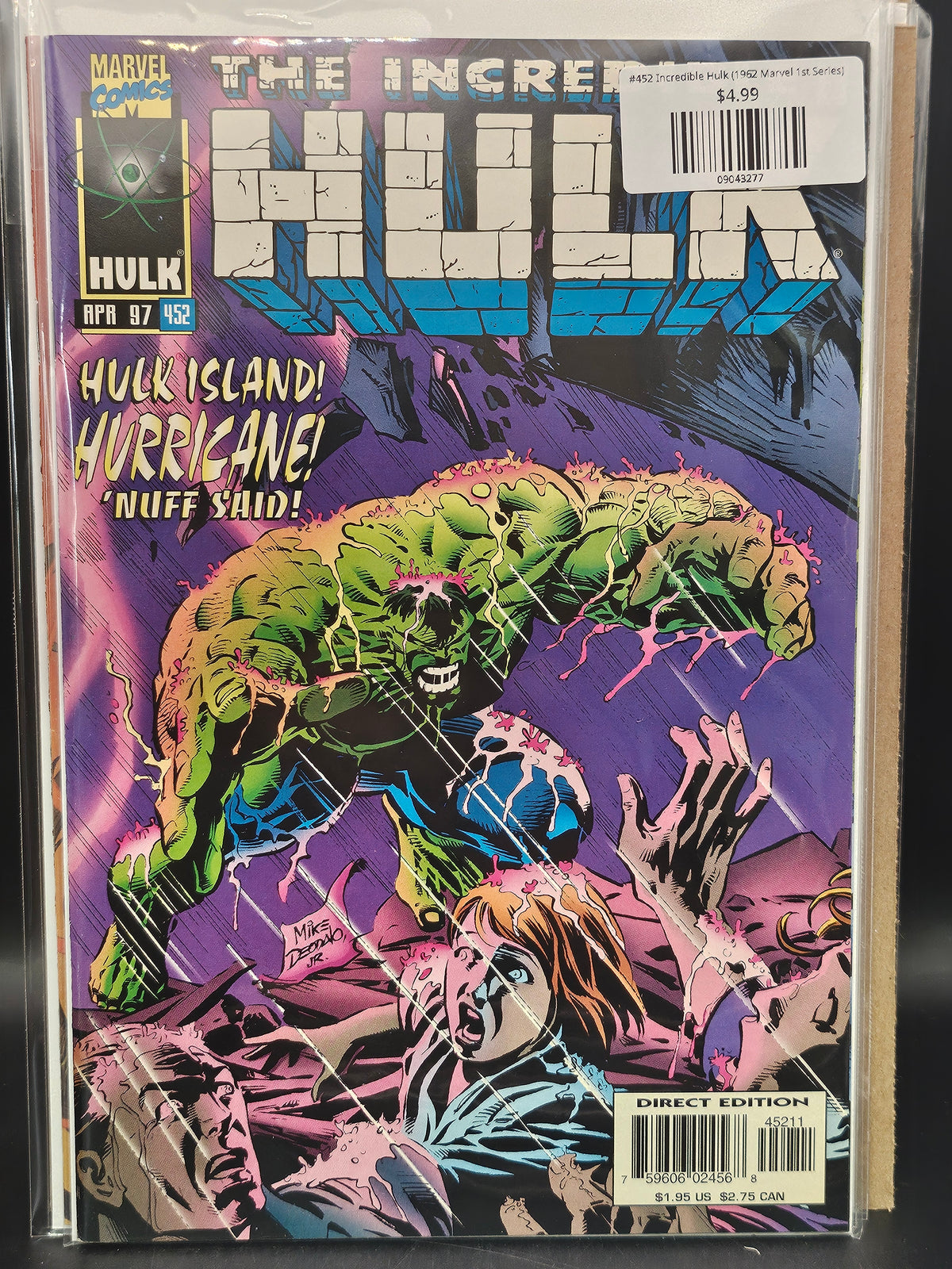 #452 Incredible Hulk (1962 Marvel 1st Series)
