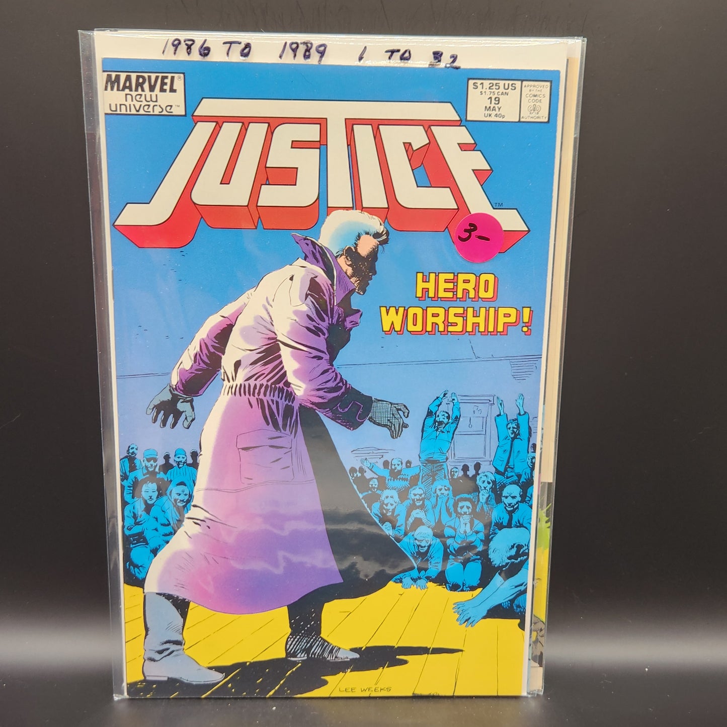 #19 Justice (1986 Marvel)