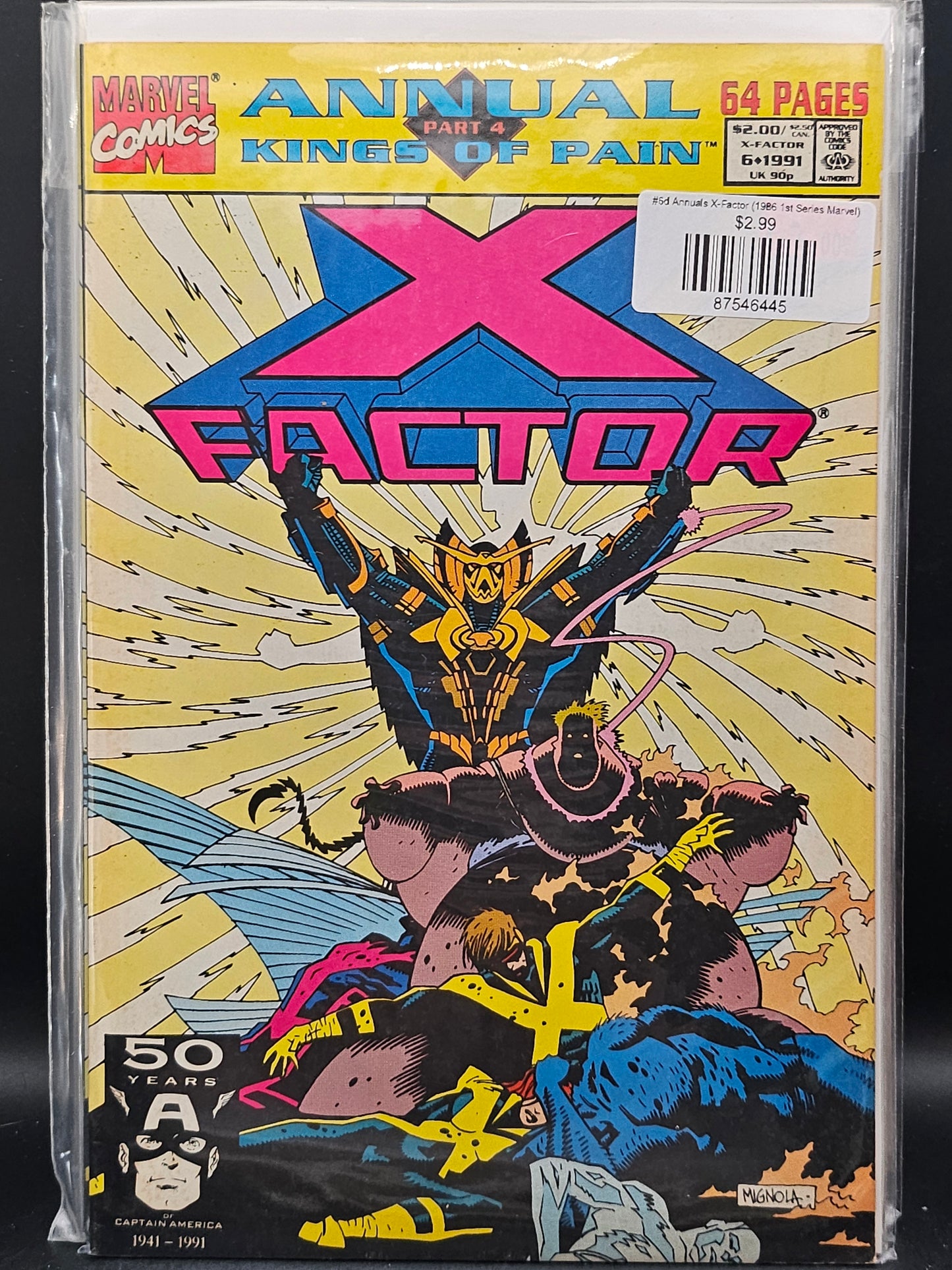#6d Annuals X-Factor (1986 1st Series Marvel)