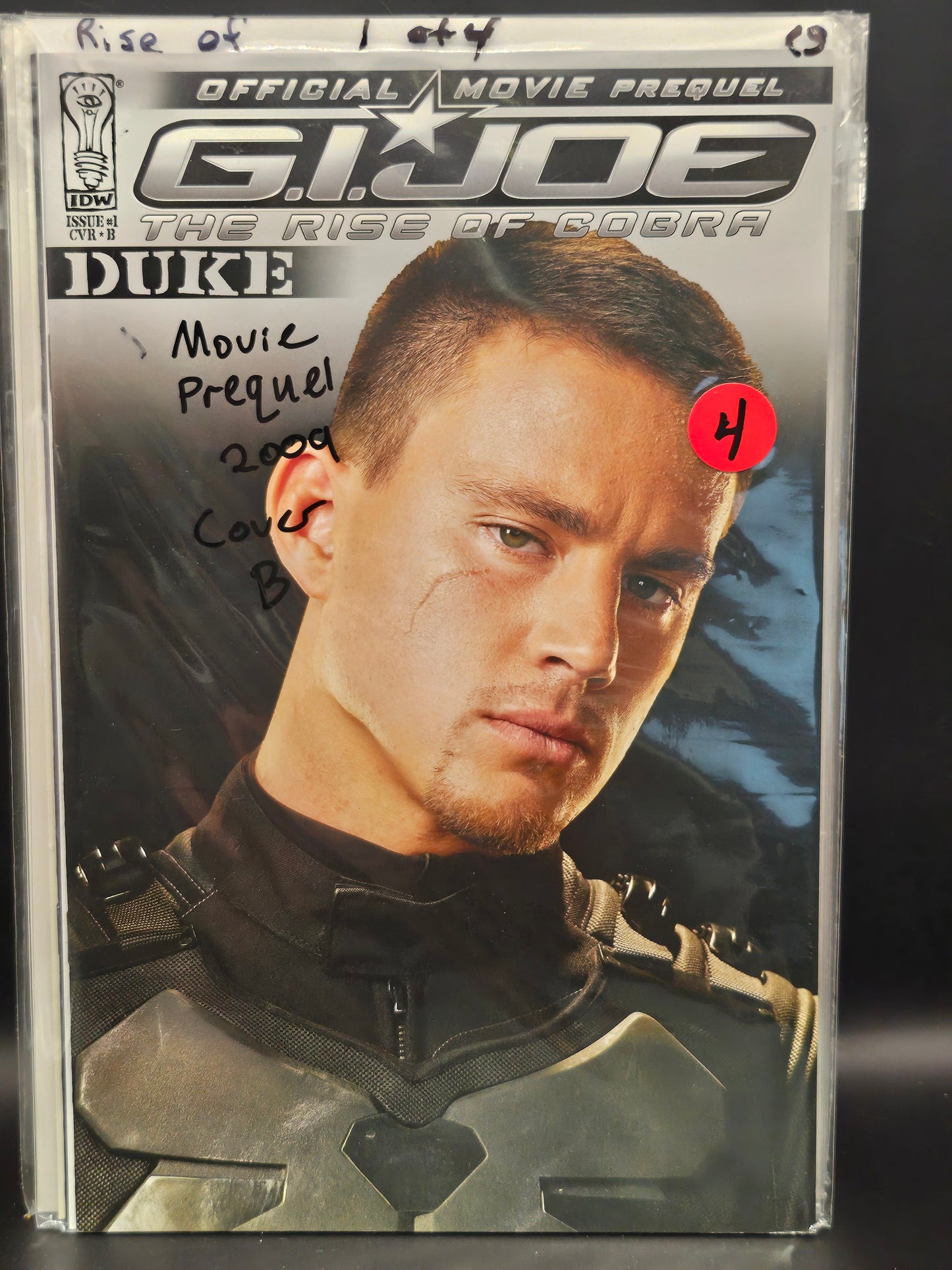 #1 Cover B - GI Joe Movie Prequel (2009 IDW)