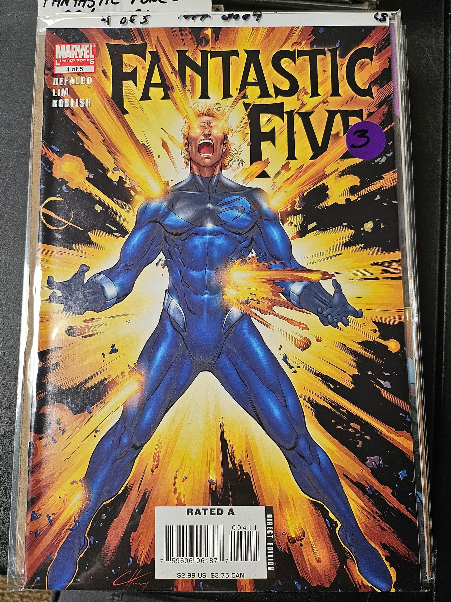 107.106 – #4 - Fantastic Five LS -1999