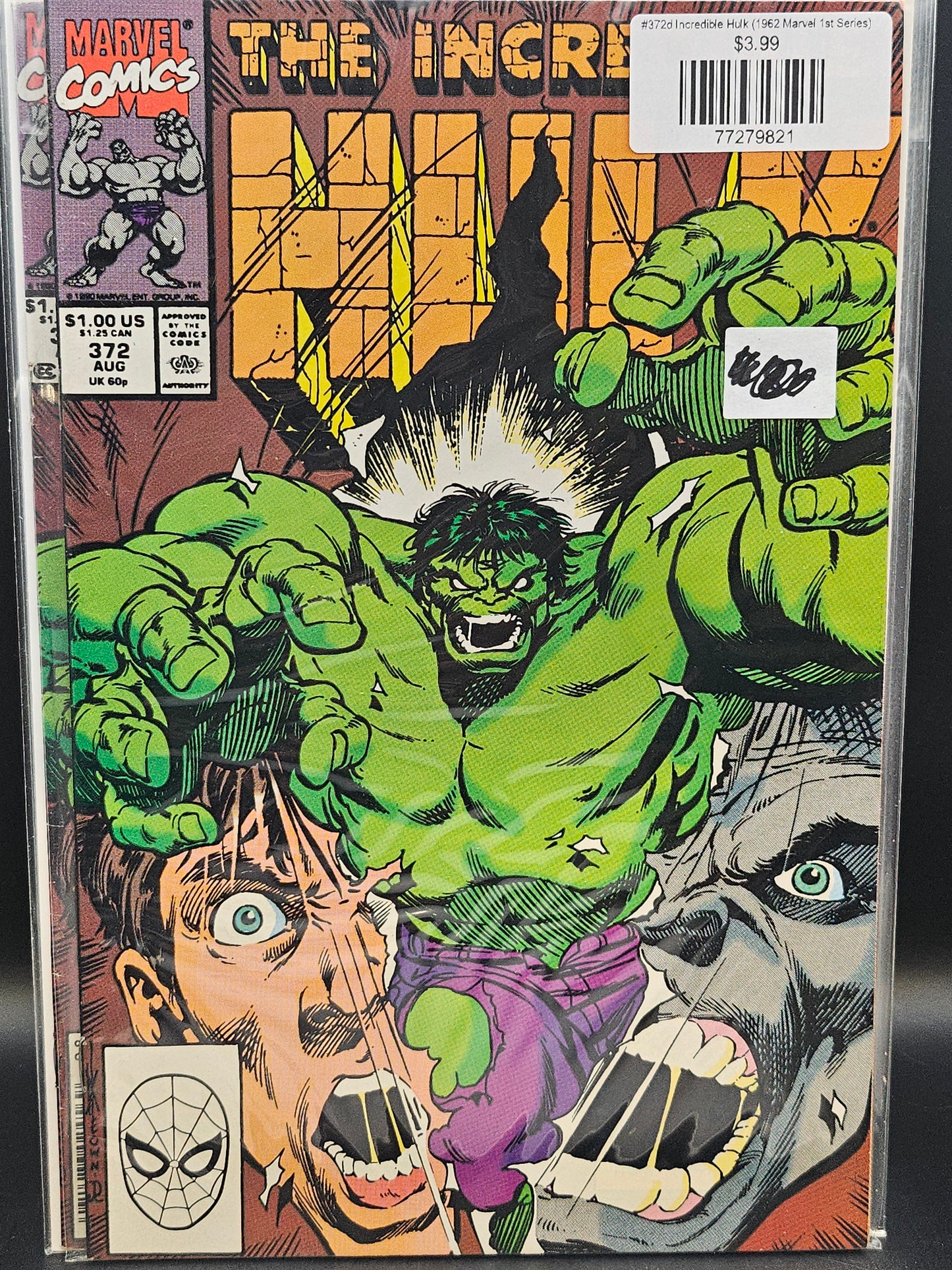 #372d Incredible Hulk (1962 Marvel 1st Series)