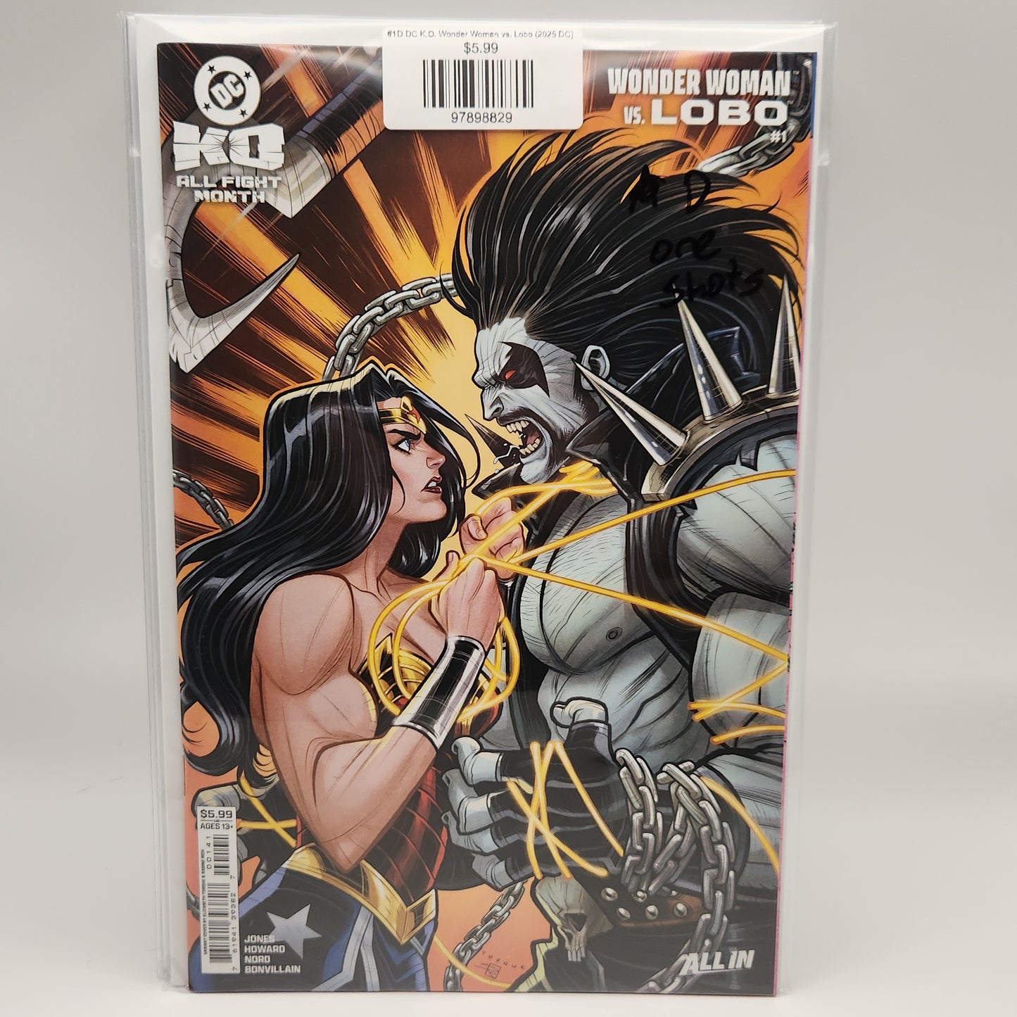 #1D DC K.O. Wonder Woman vs. Lobo (2025 DC)