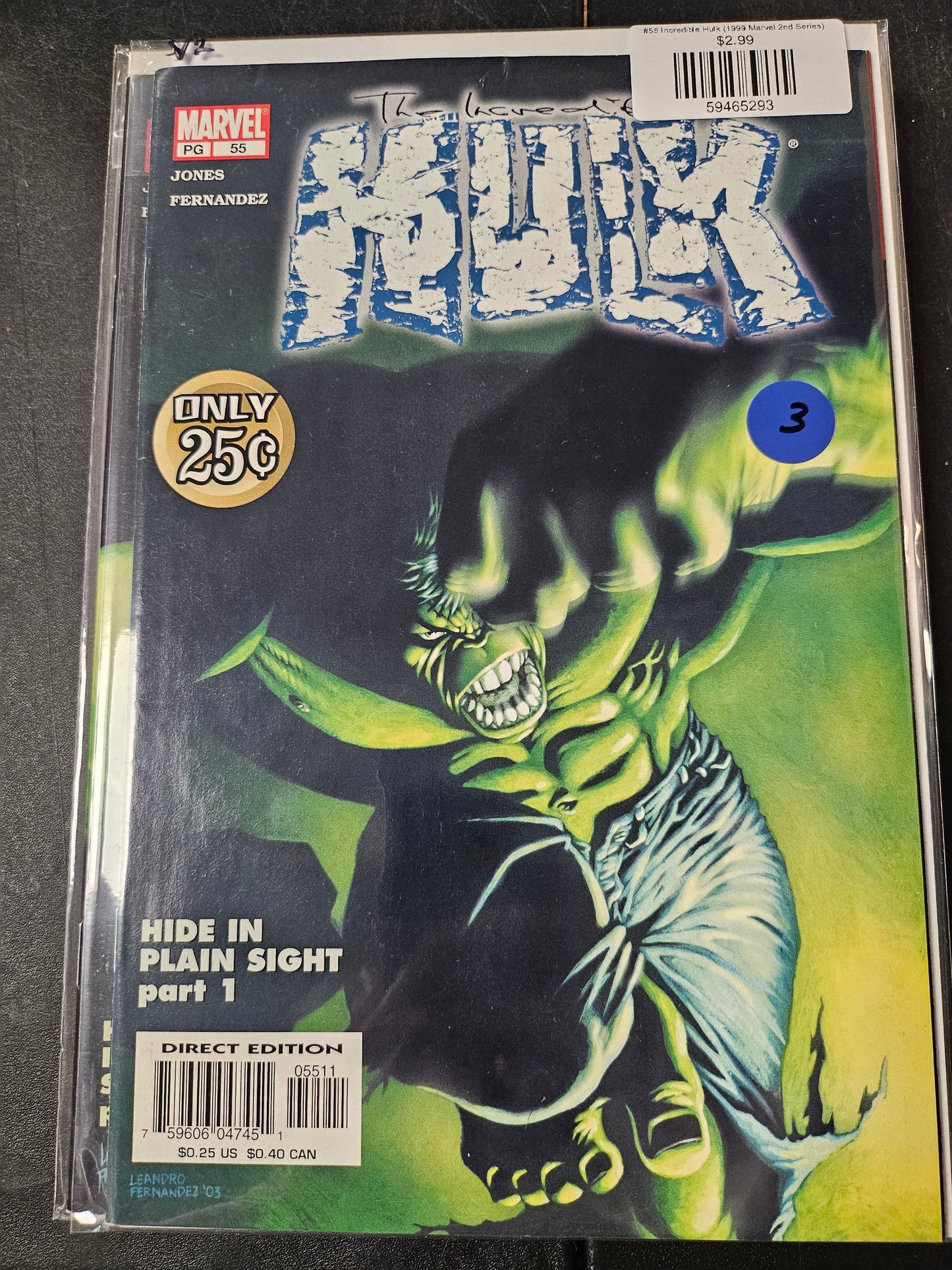 #55 Incredible Hulk (1999 Marvel 2nd Series)