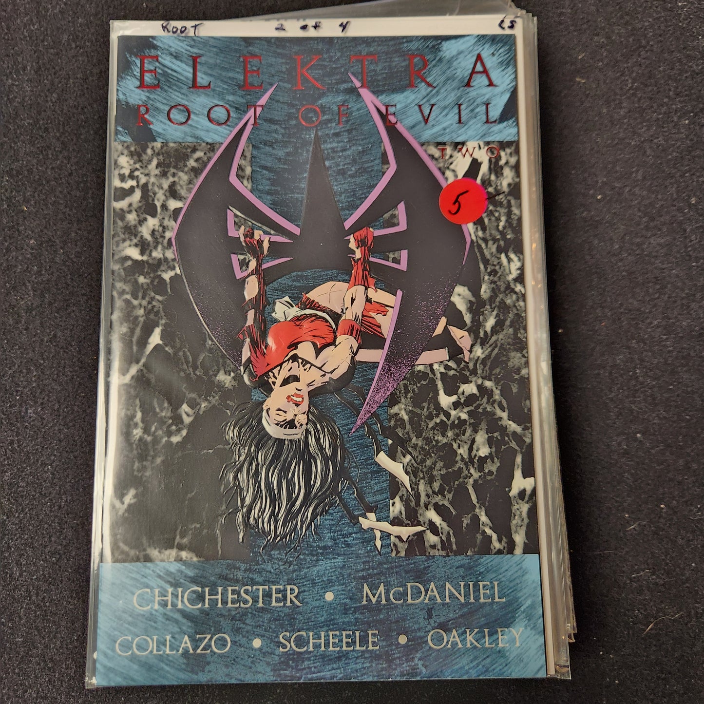 101.106 – #2 of 4 – root of evil – Elecktra Limited Series