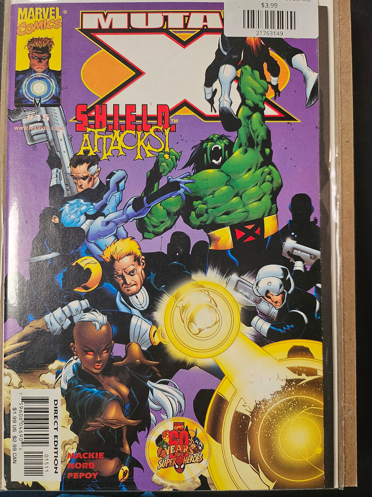 #15 Mutant X (1998 1st Series)