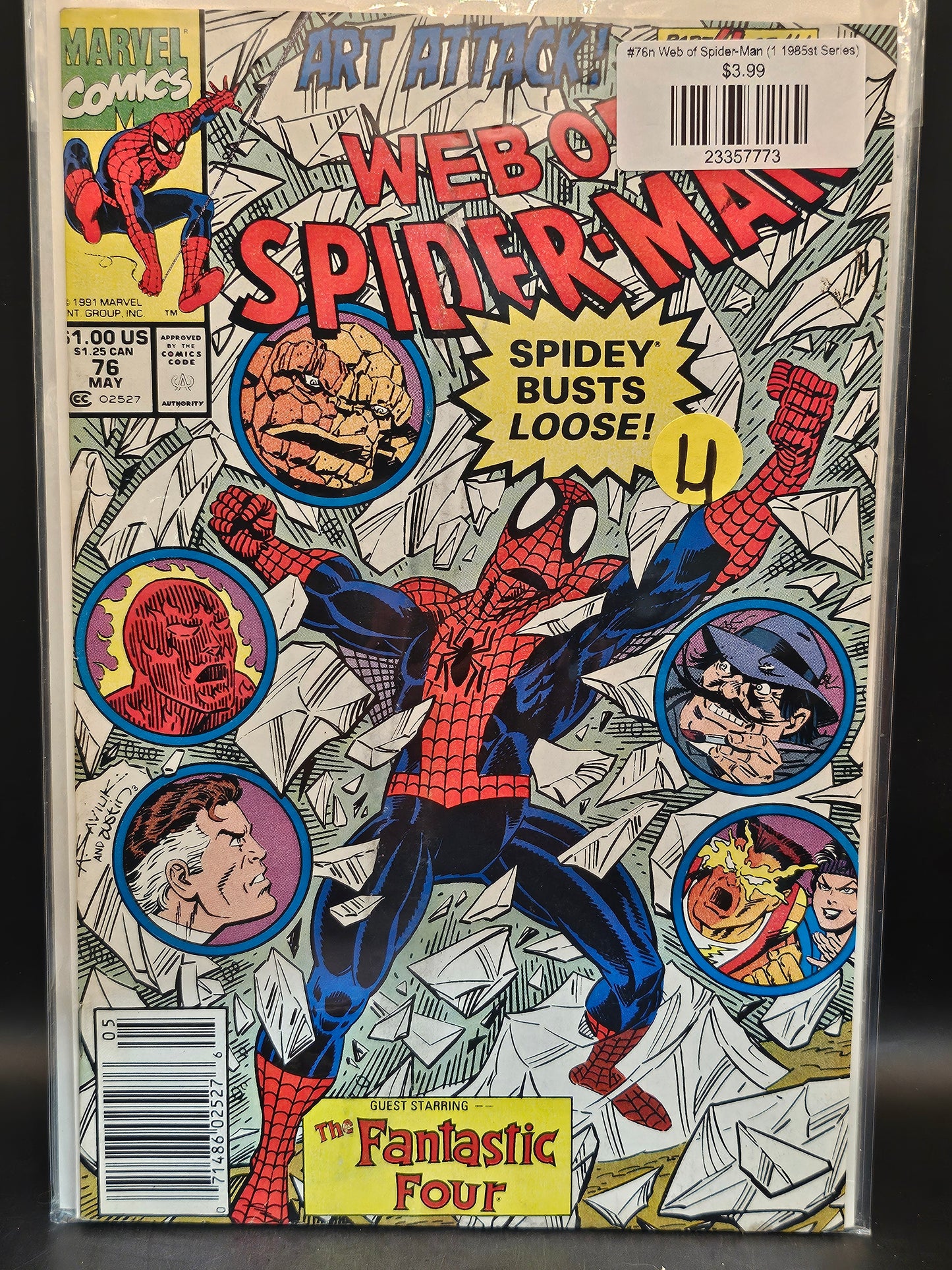 #76n Web of Spider-Man (1985 1st Series)
