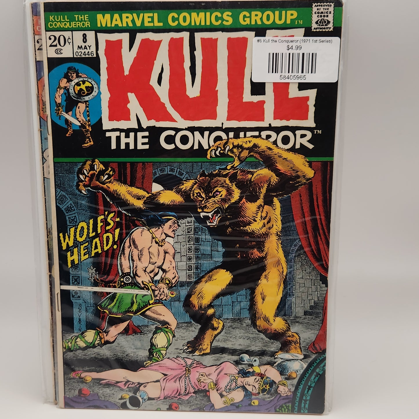 #8 Kull the Conqueror (1971 1st Series)
