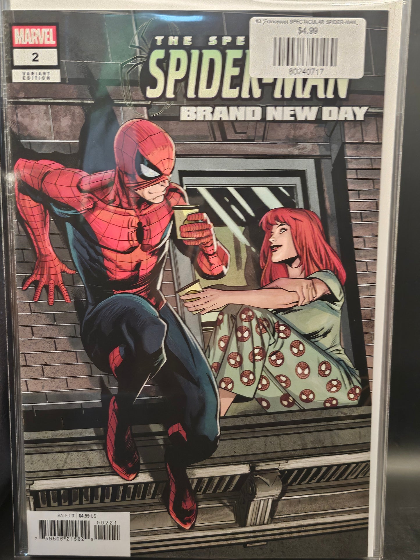 #2 (Francesco) SPECTACULAR SPIDER-MAN: BRAND NEW DAY (FRANCESCO MANNA MJ VARIANT)