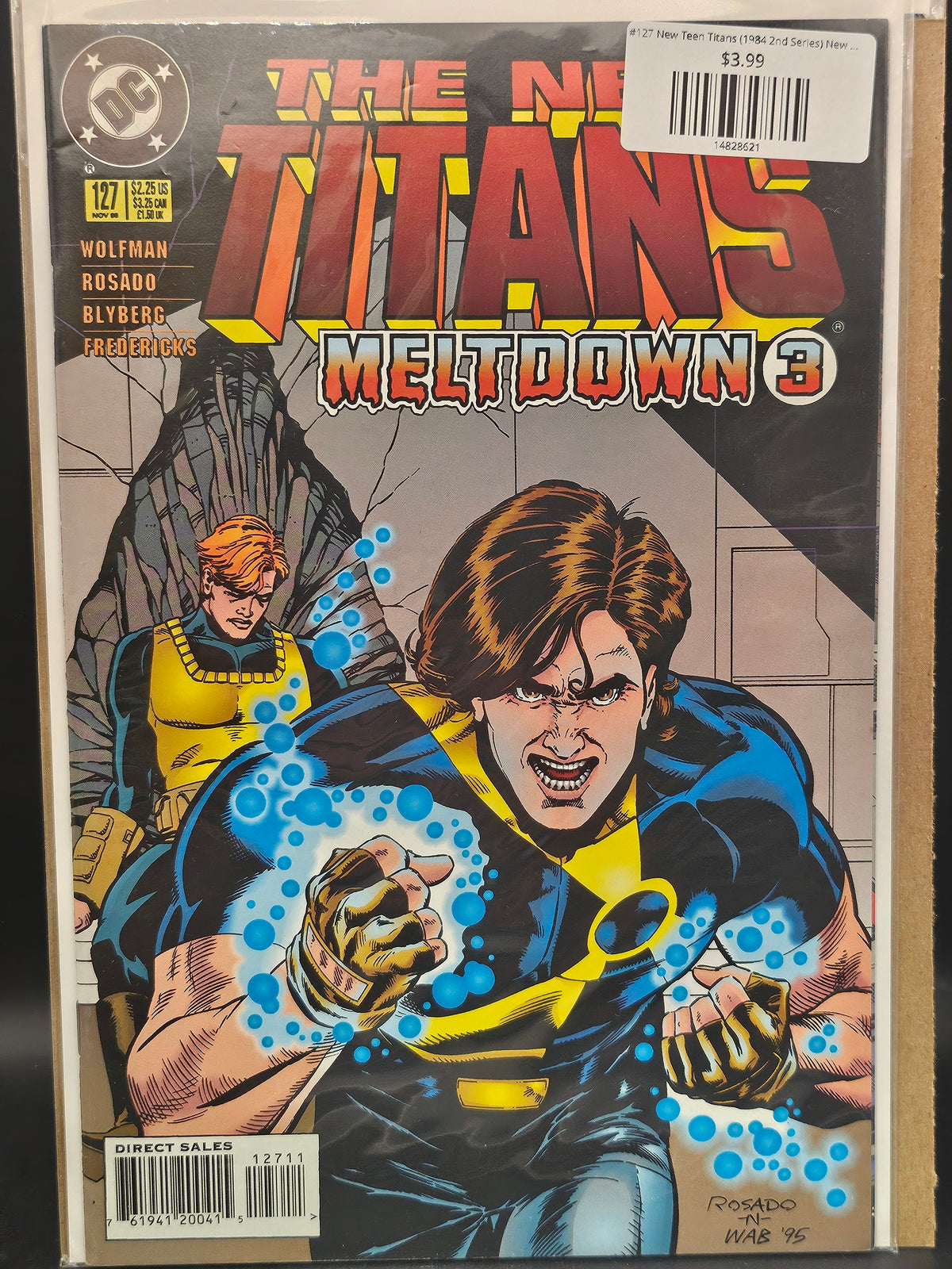 #127 New Teen Titans (1984 2nd Series) New Titans