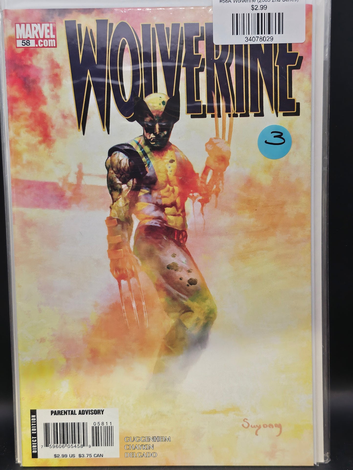 #58A Wolverine (2003 2nd Series)
