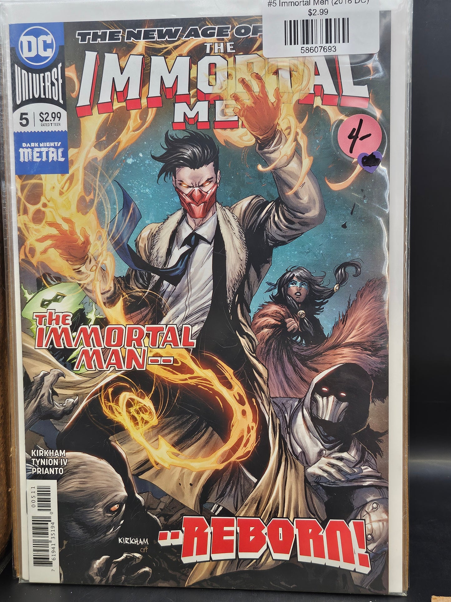 #5 Immortal Men (2018 DC)